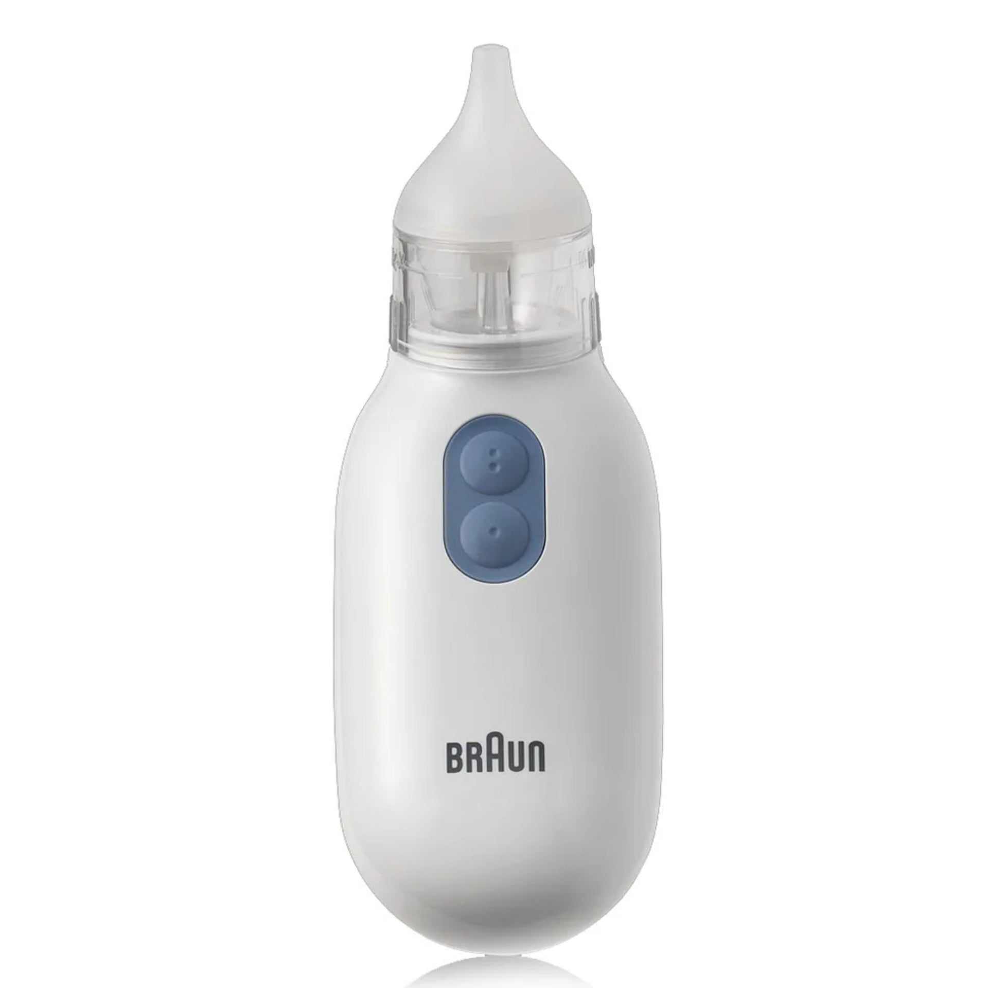 Braun Electric Nasal Aspirator BN100EU, Quiet & Gentle Relief from Congestion for Babies 0M+, Dishwasher-Safe Parts - Blue