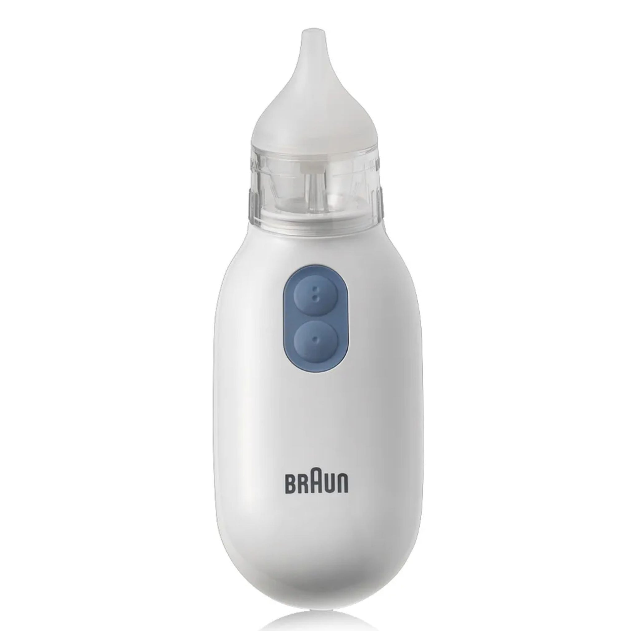 Braun Electric Nasal Aspirator BN100EU, Quiet & Gentle Relief from Congestion for Babies 0M+, Dishwasher-Safe Parts - Blue