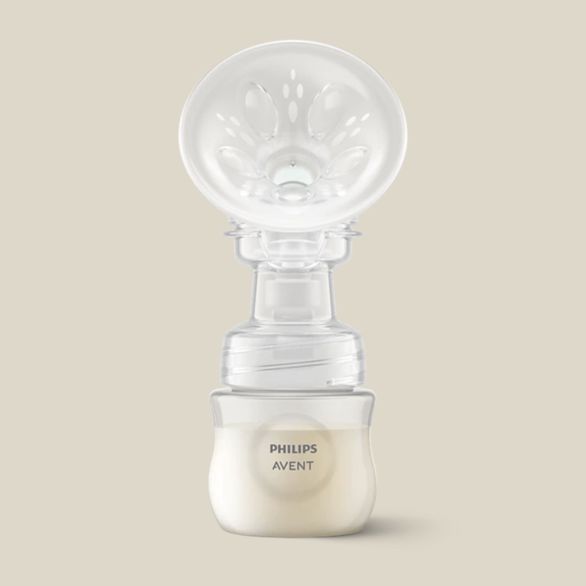 Philips Avent Manual Breast Pump SCD417/20 | Comfort Breast Pump with Bottle, Nipple, Milk Storage Bags & Disposable Breast Pads | Gentle & BPA-Free