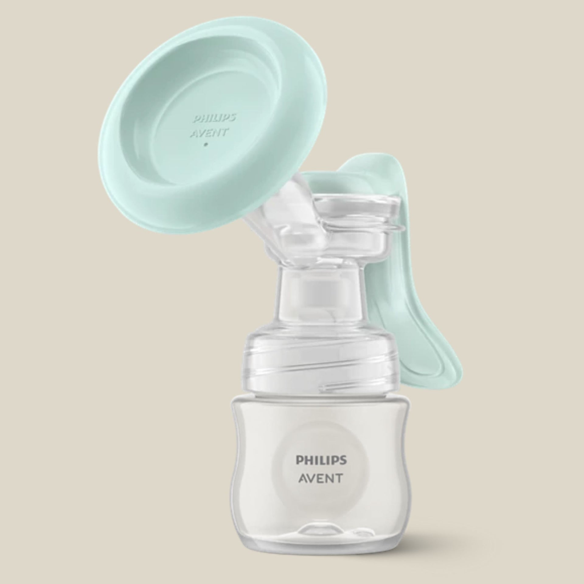 Philips Avent Manual Breast Pump SCD417/20 | Comfort Breast Pump with Bottle, Nipple, Milk Storage Bags & Disposable Breast Pads | Gentle & BPA-Free