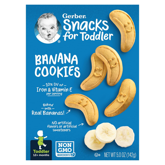 Gerber Graduates, Cookies, Banana, 5 oz