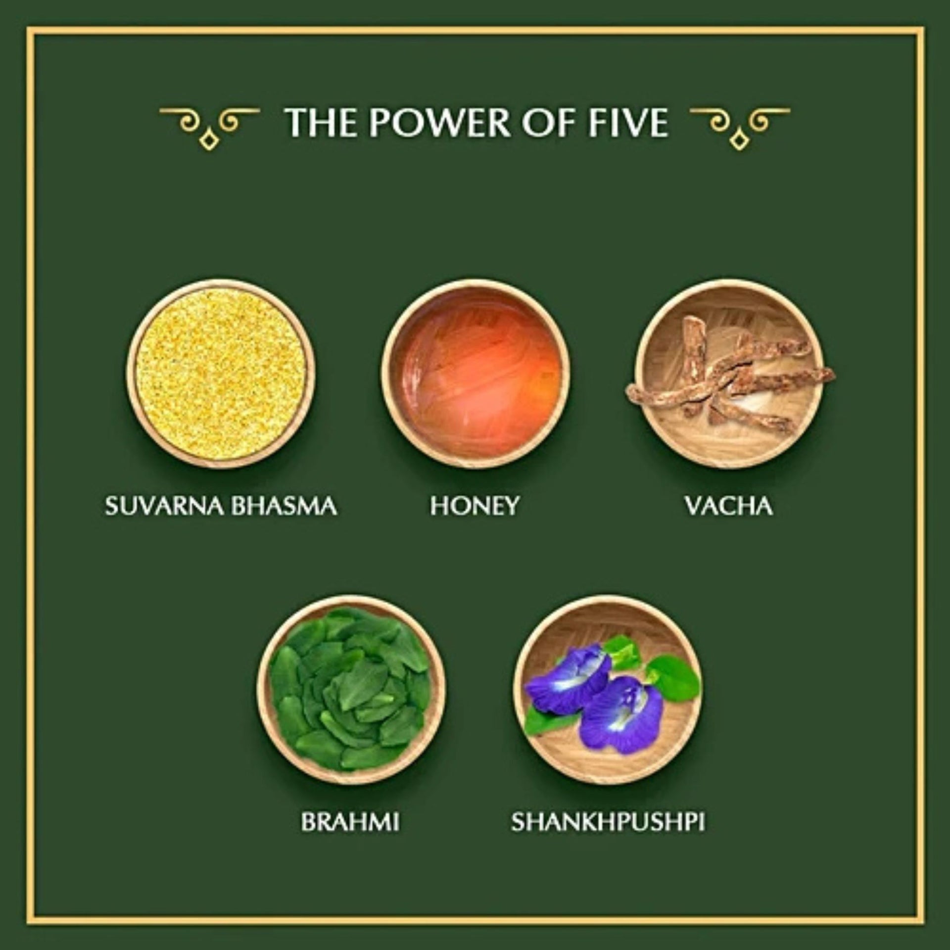 Vasu Suvarnaprashan Drops for Kids | Ayurvedic Immunity & Memory Support with Suvarna Bhasma, Honey, Brahmi & Shankhpushpi | 24CT Gold Formula | 30ml