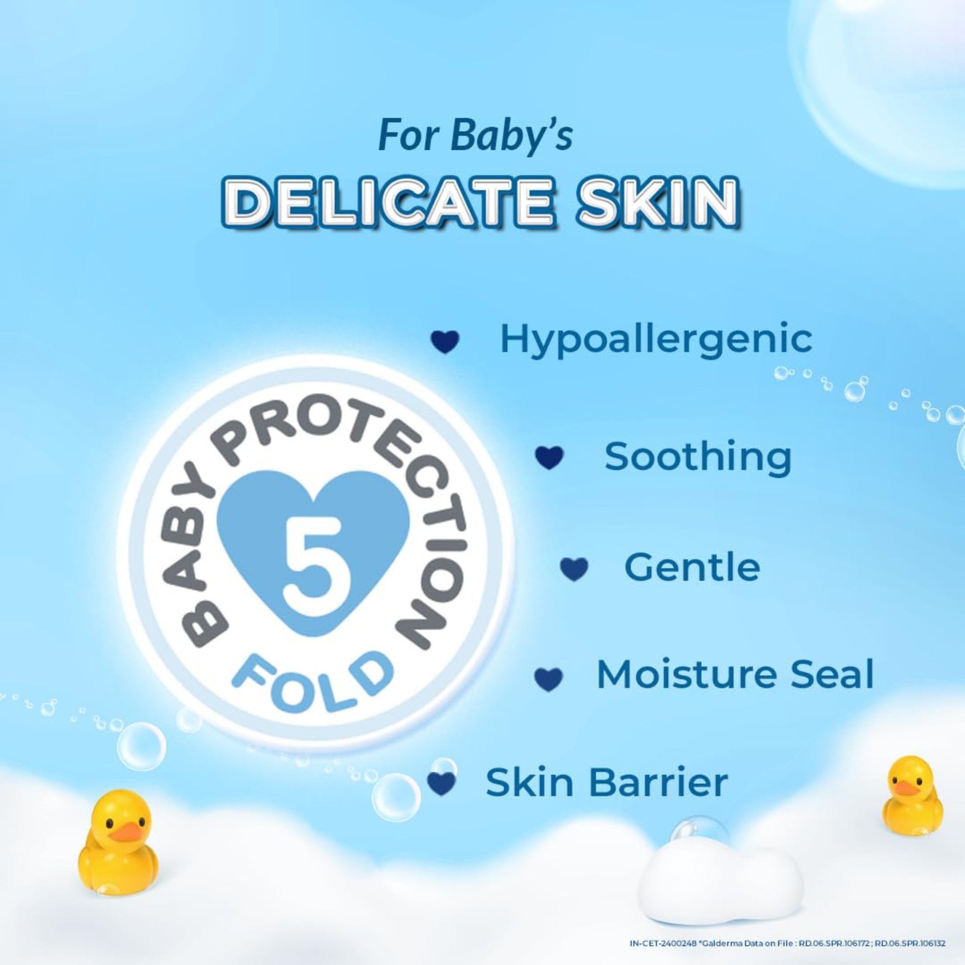 Cetaphil Baby Moisturising Bath & Wash | Gentle, soap-free formulation that cleanses without drying  230 ml