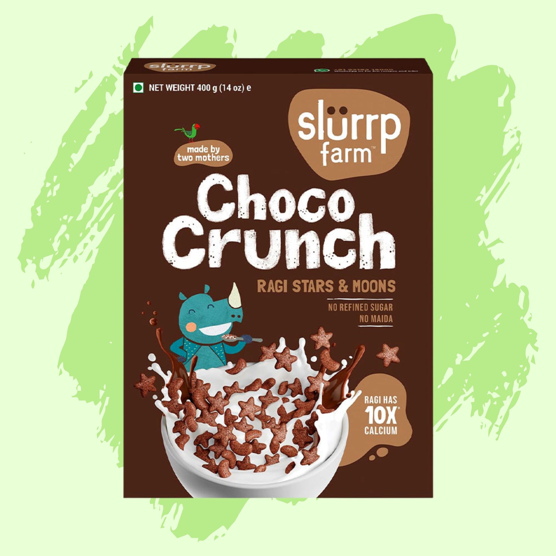 Slurrp Farm Cereal – Berry Crunch Strawberry & Choco Crunch Chocolate | 2 Variants | 400 g