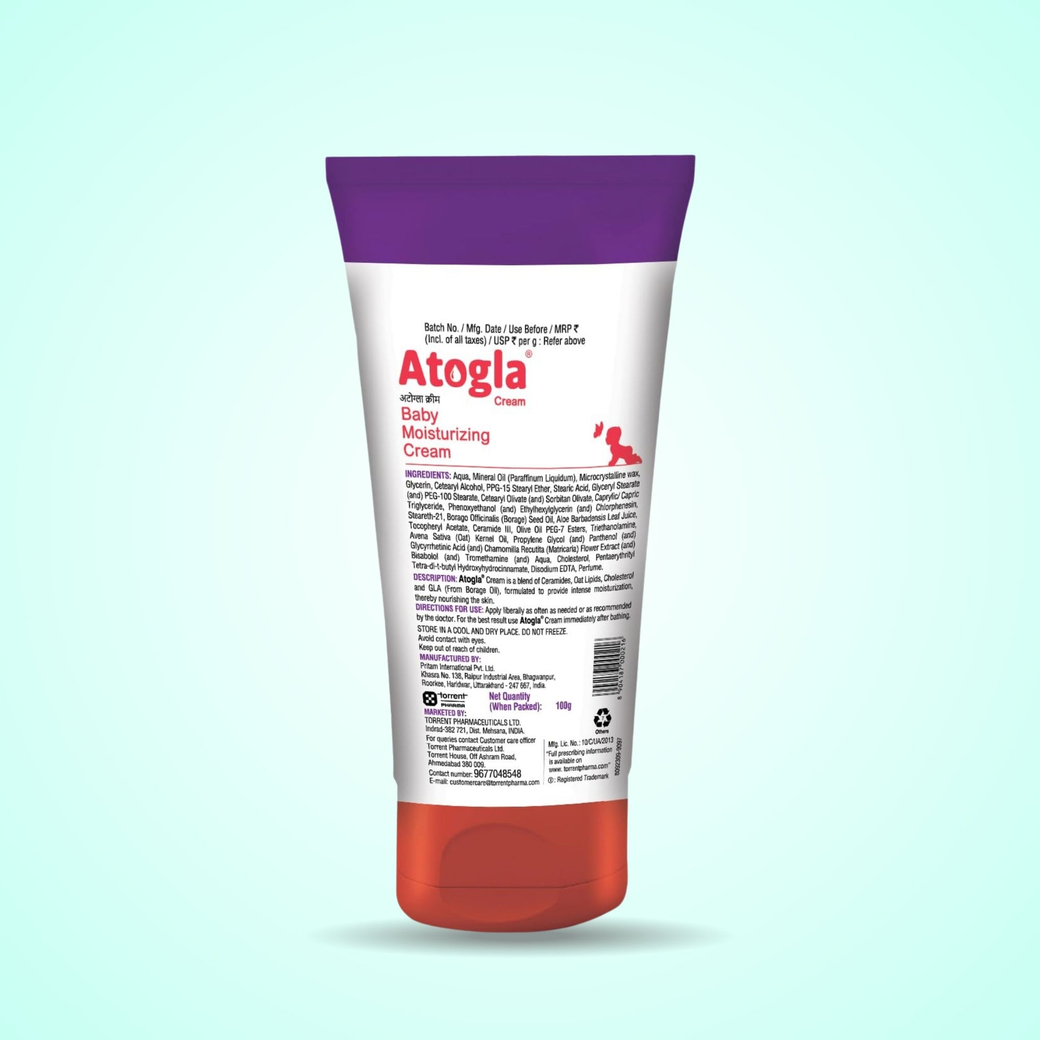Curatio Atogla Baby Cream 100g | Safe & Effective Baby Moisturizer with Ceramides