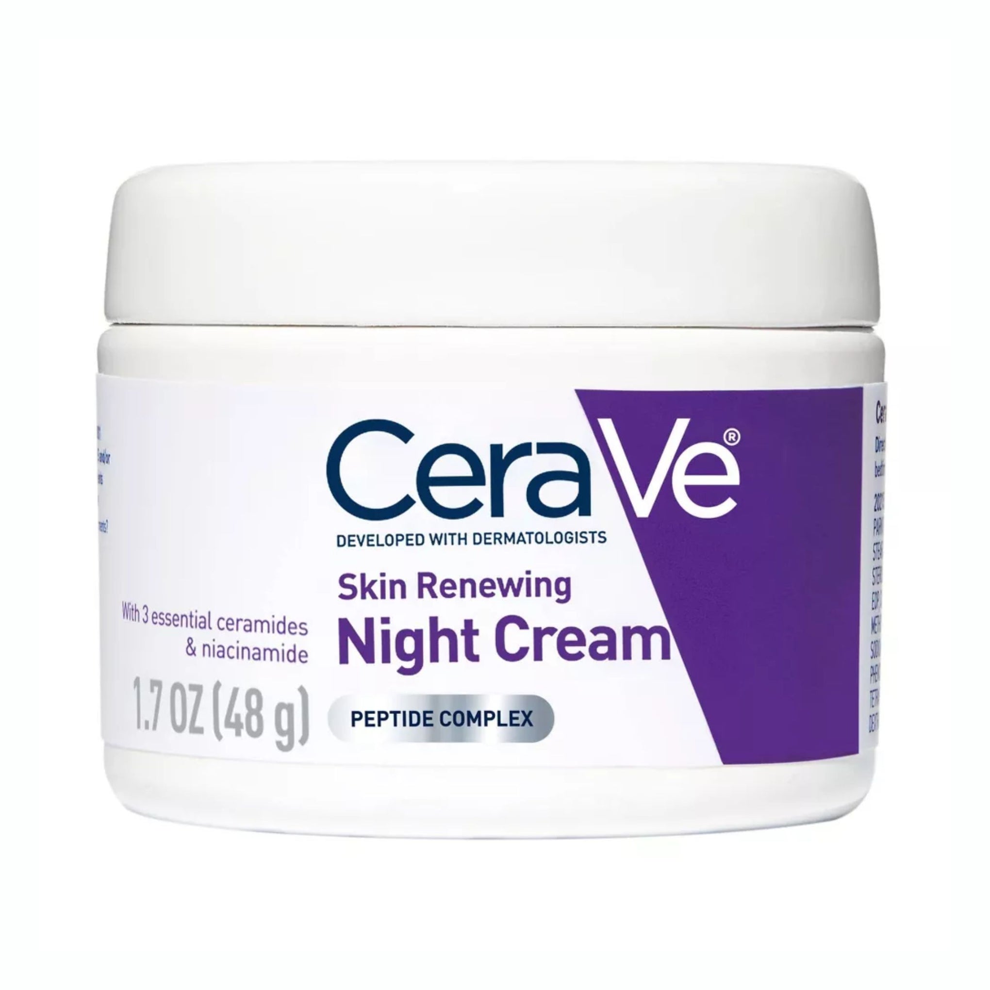 CeraVe Skin Renewing Night Cream Face Moisturizer - 1.7 fl oz