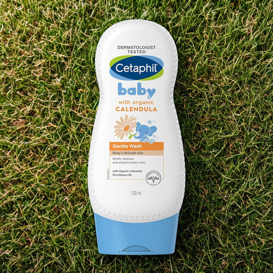 Cetaphil Baby Gentle Wash with organic calendula 230ml | baby body wash | gentle wash