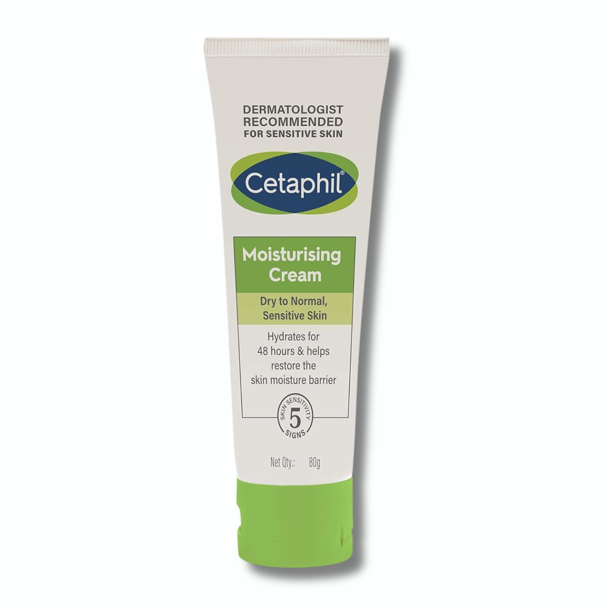 Cetaphil Moisturising Cream for Face & Body , Dry to Normal skin, 80 gm