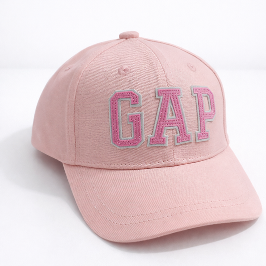 SMILE BABY Big Size Kids Baseball Cap – Adjustable Cotton Cap for Boys & Girls (Fawn, Pink, Red)