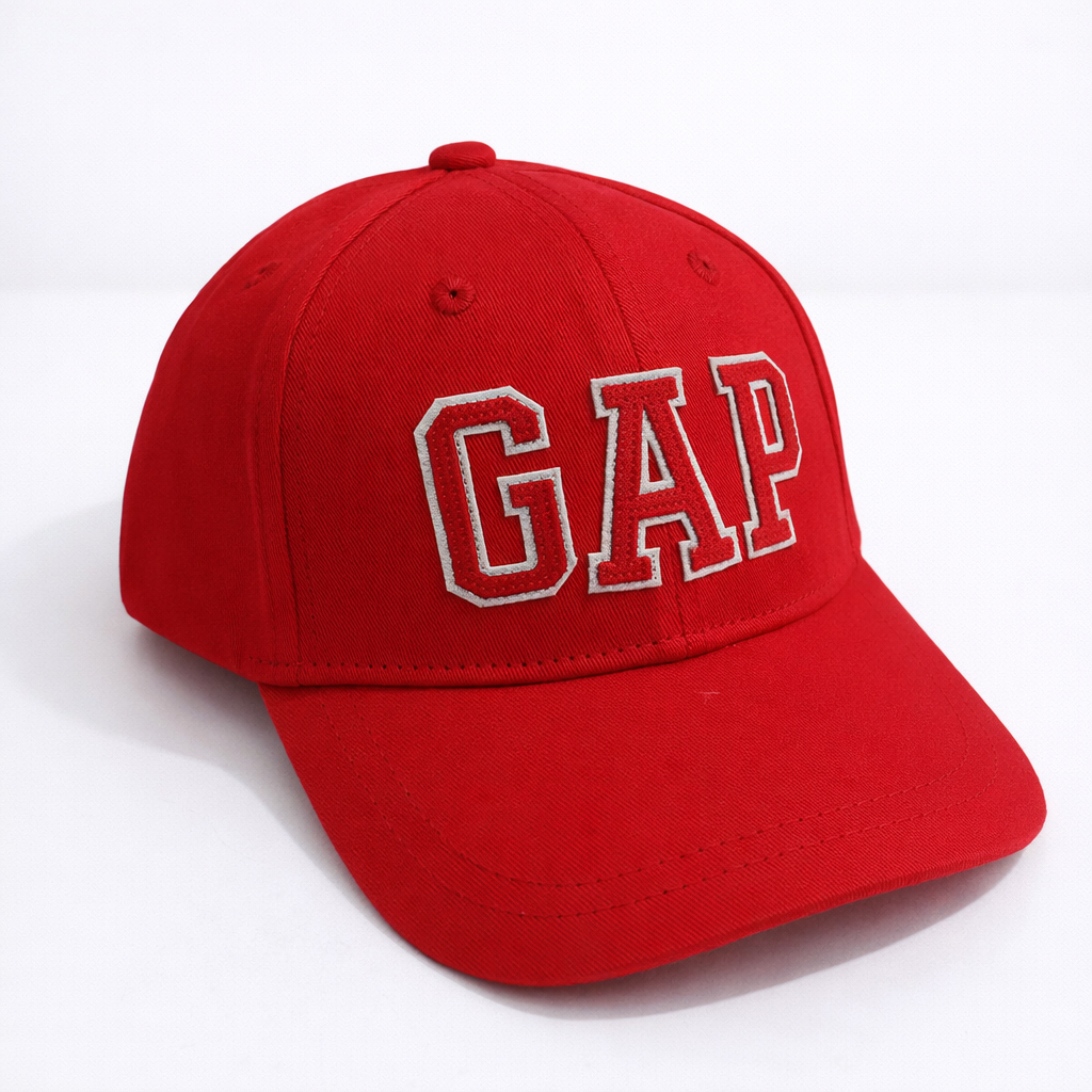 SMILE BABY Big Size Kids Baseball Cap – Adjustable Cotton Cap for Boys & Girls (Fawn, Pink, Red)