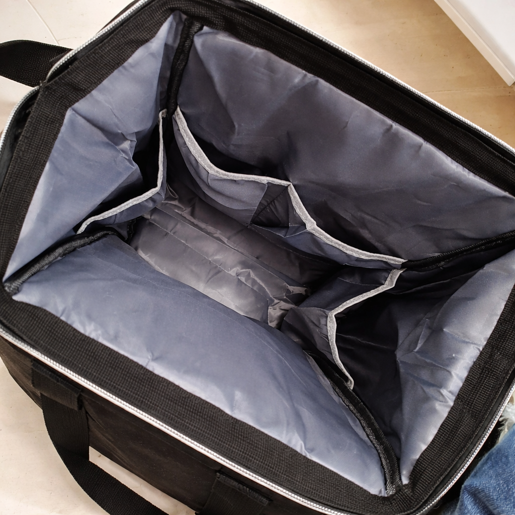 MEE MEE Mother Diaper Bag Backpack – Multi-Functional Baby Care Maternity Bag with Large Storage Compartments | Waterproof Travel Mommy Bag (BLK, D.GREY, L.GREY)