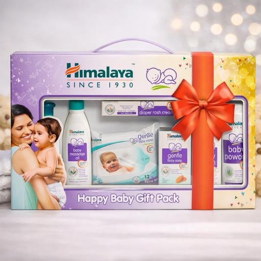 Himalaya Happy Baby Gift Pack – Complete Gentle Care Set for Newborns & Infants