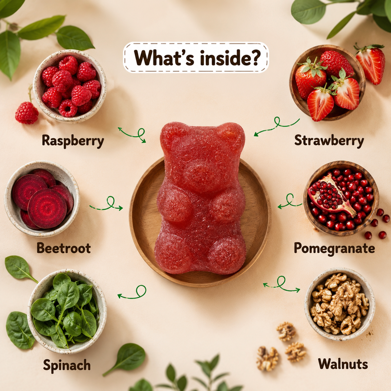 Little Joys DHA Brain Health Gummies for Kids (42g) – Natural Strawberry Flavour | Supports Brain Development, Memory & Focus | No Added Sugar | Available for 2+ Years & 7+ Years