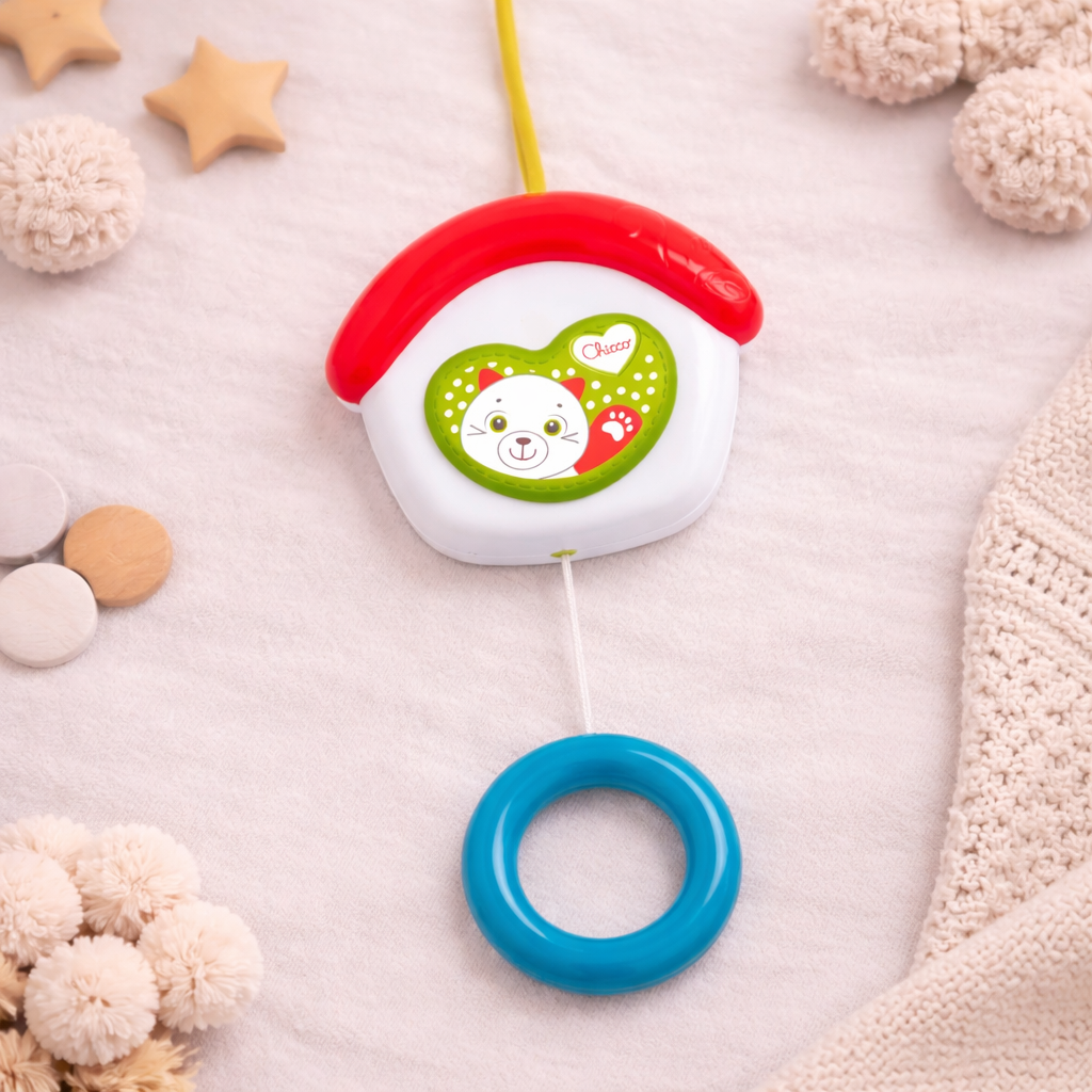 Chicco Toy First Love Sweet Home Musical Box| Cot Toy | 0 Months+