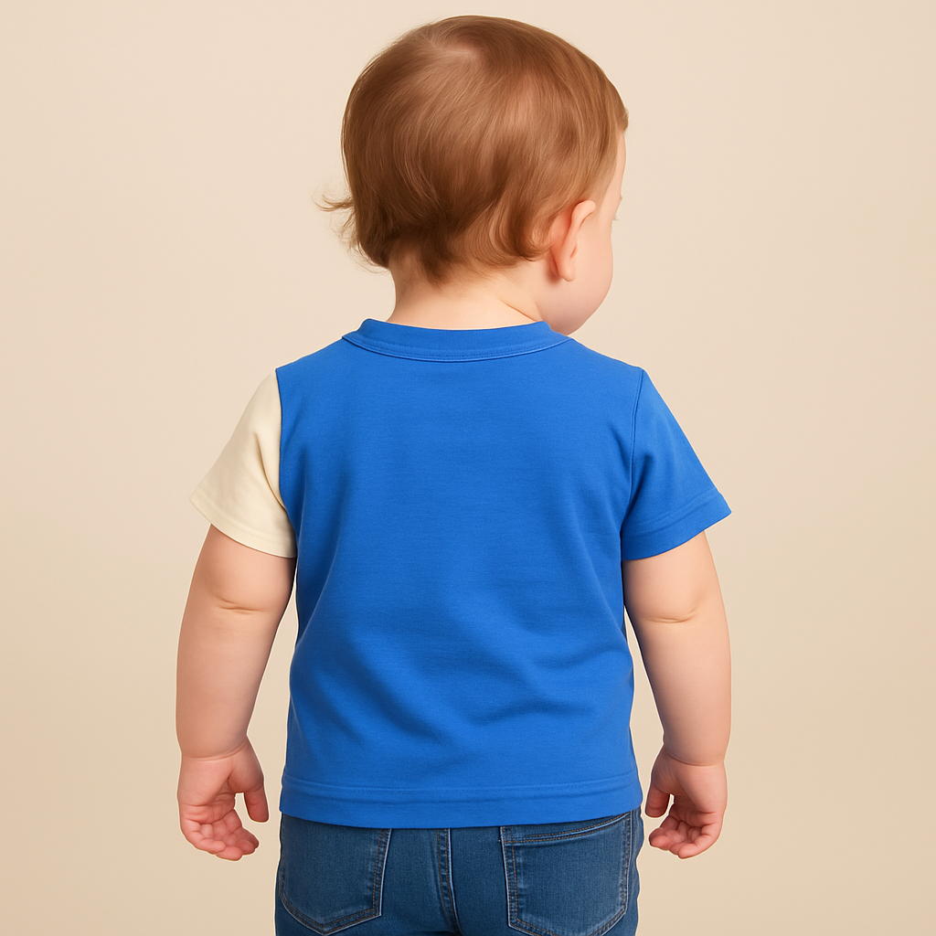 COOLEST Monster Cartoon Printed T-Shirt for Boys | Age 12 Months – 4 Years | Yellow & Neon Green
