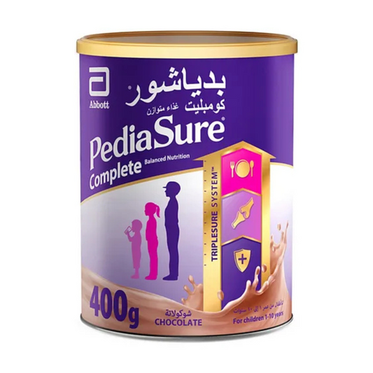 PediaSure Complete Triple Sure Chocolate – 400g FOR AGE (1-10)