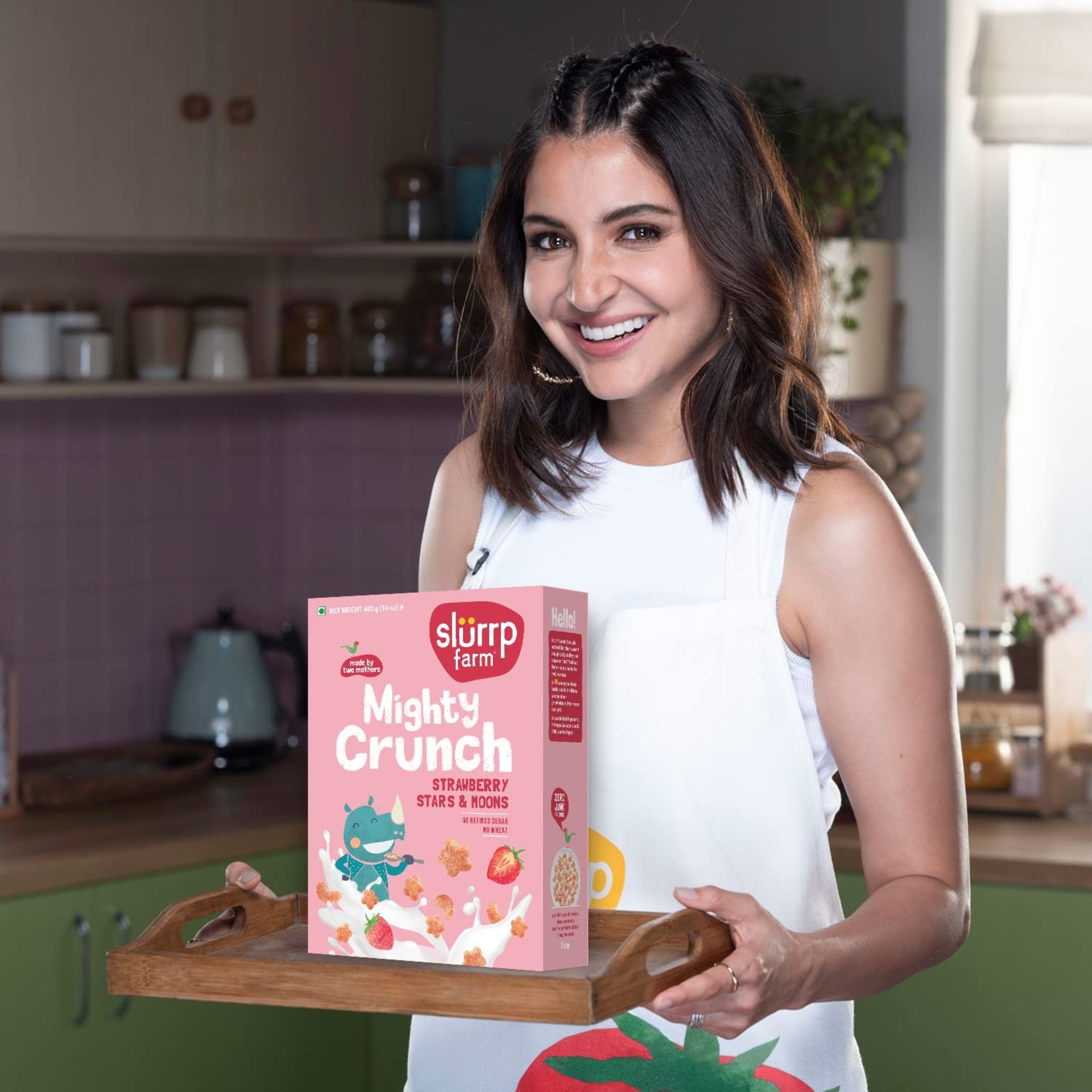 Slurrp Farm Cereal – Berry Crunch Strawberry & Choco Crunch Chocolate | 2 Variants | 400 g