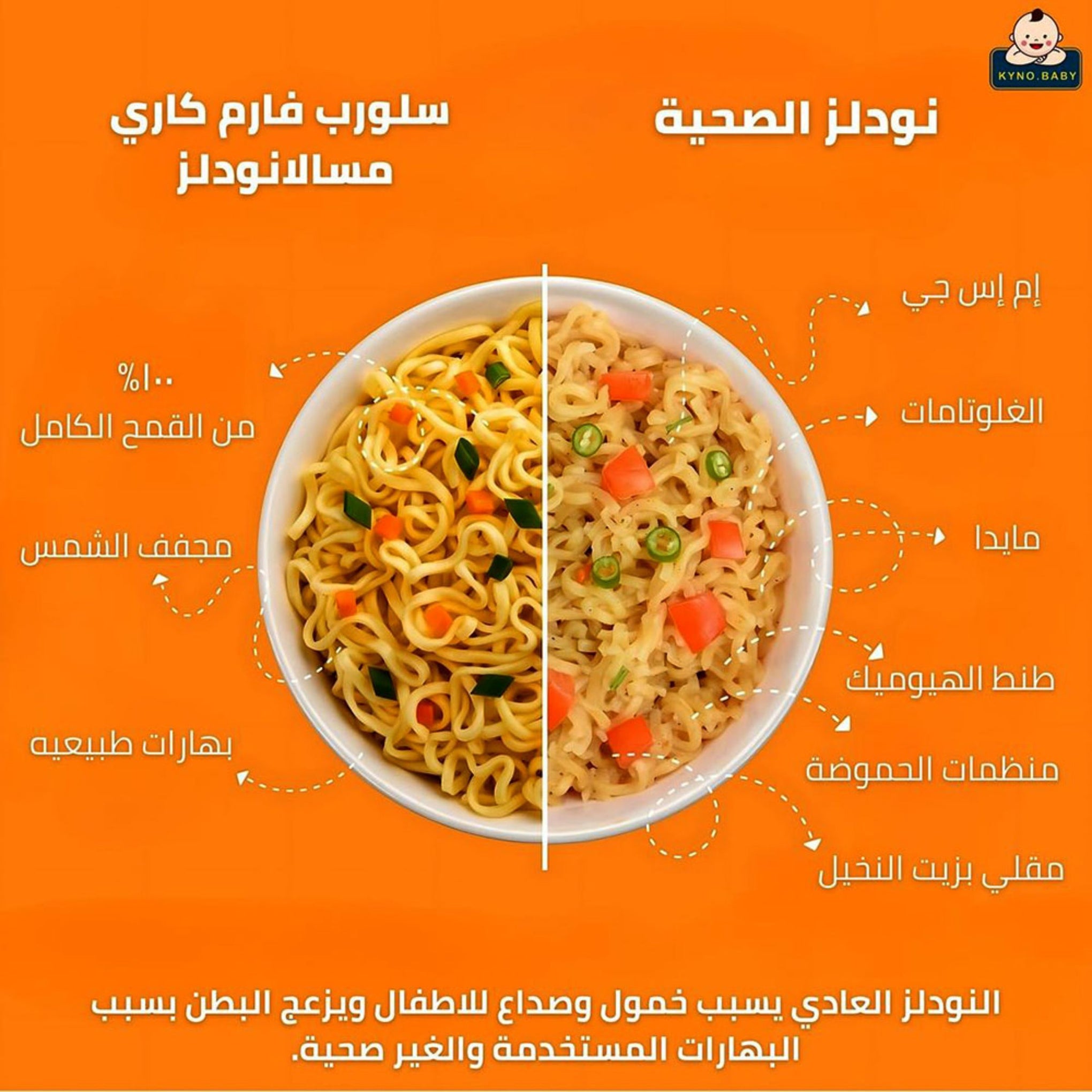 Slurrp Farm Classic Curry Masala Millet Noodles Baby Food For 2years & above – 192gm