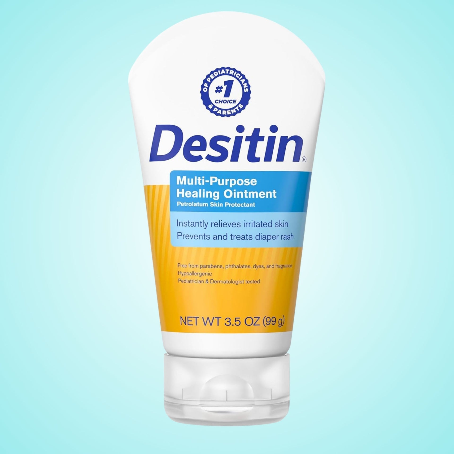Desitin Skin Protectant and Diaper Rash Multi-Purpose Healing Ointment – 100g (3.5 oz)