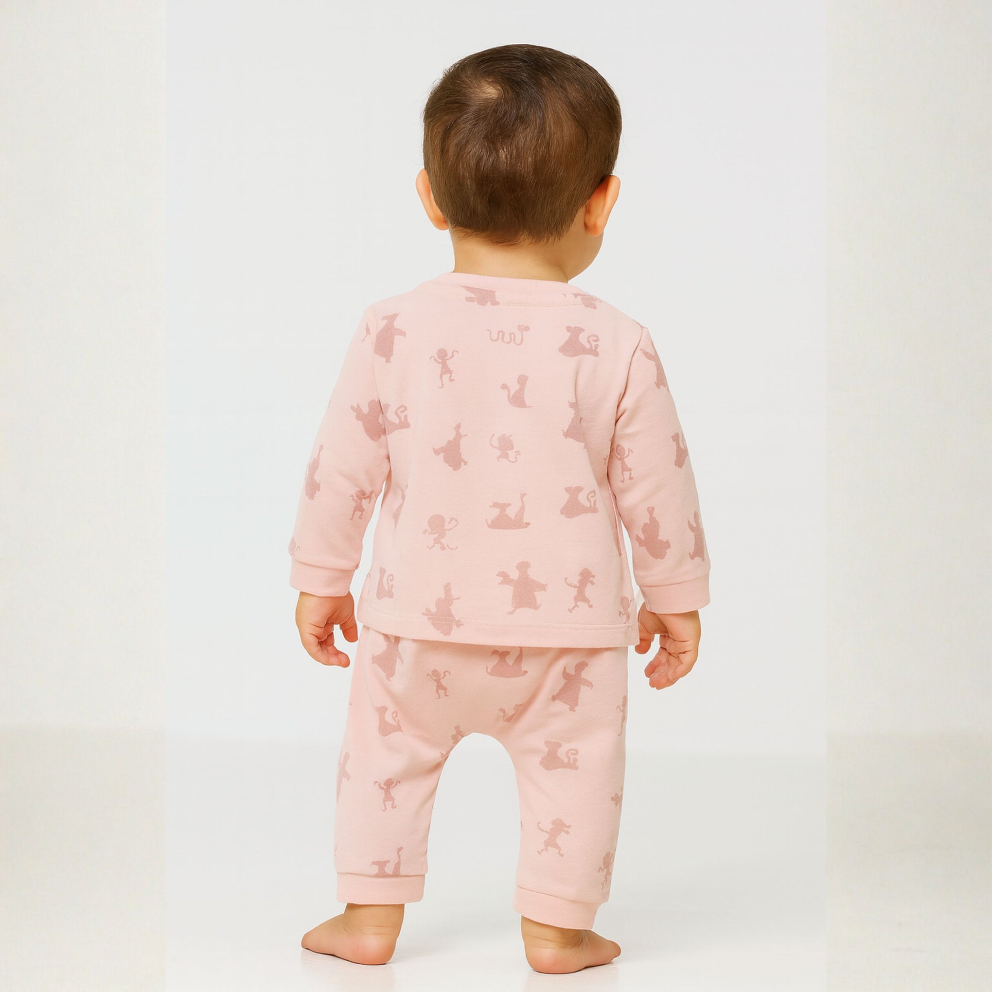 Ollypop Disney Jungle Book Full Sleeves Cotton Night Suit Set for Baby Boys & Girls (3Months TO 3 YEARS )