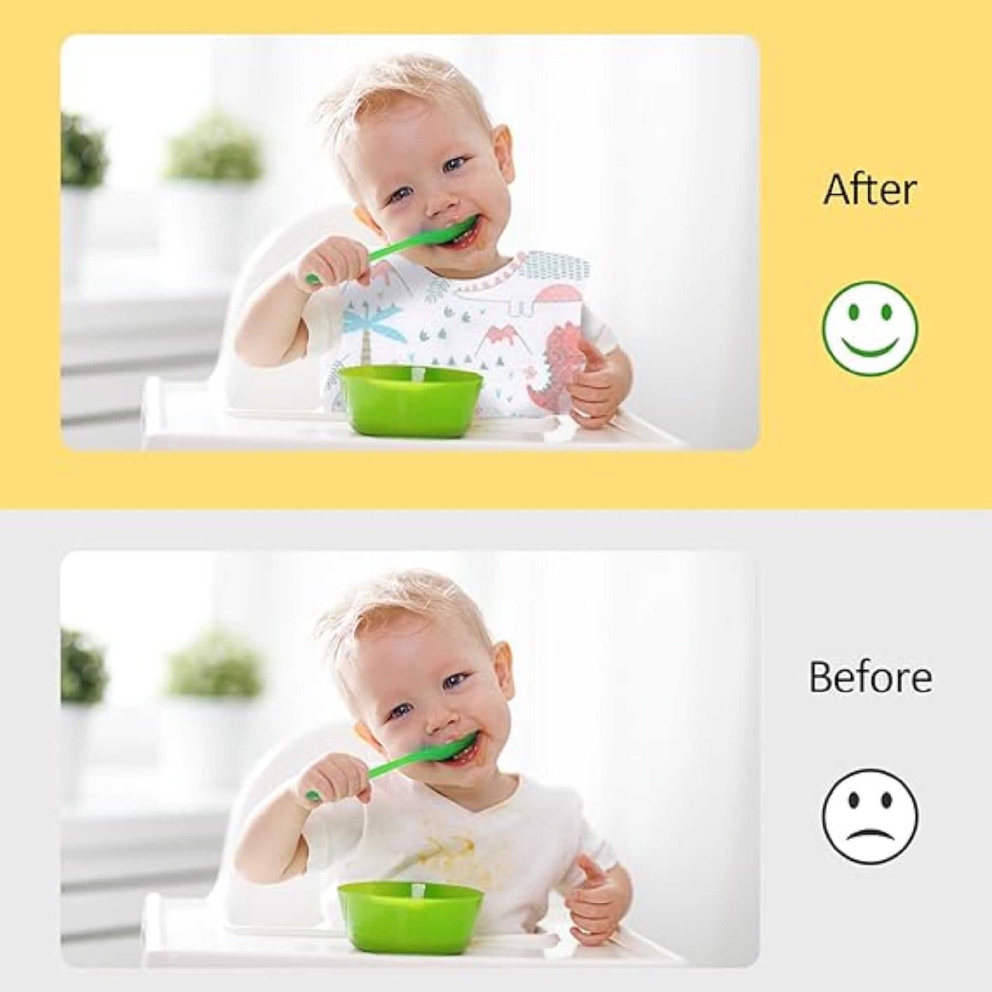 Smile Baby Disposable Baby Bibs Soft Travel Bibs for Feeding Infant Babies Use and Throw Bibs Toddler Drool Burp Apron / 10PEC In One Pack