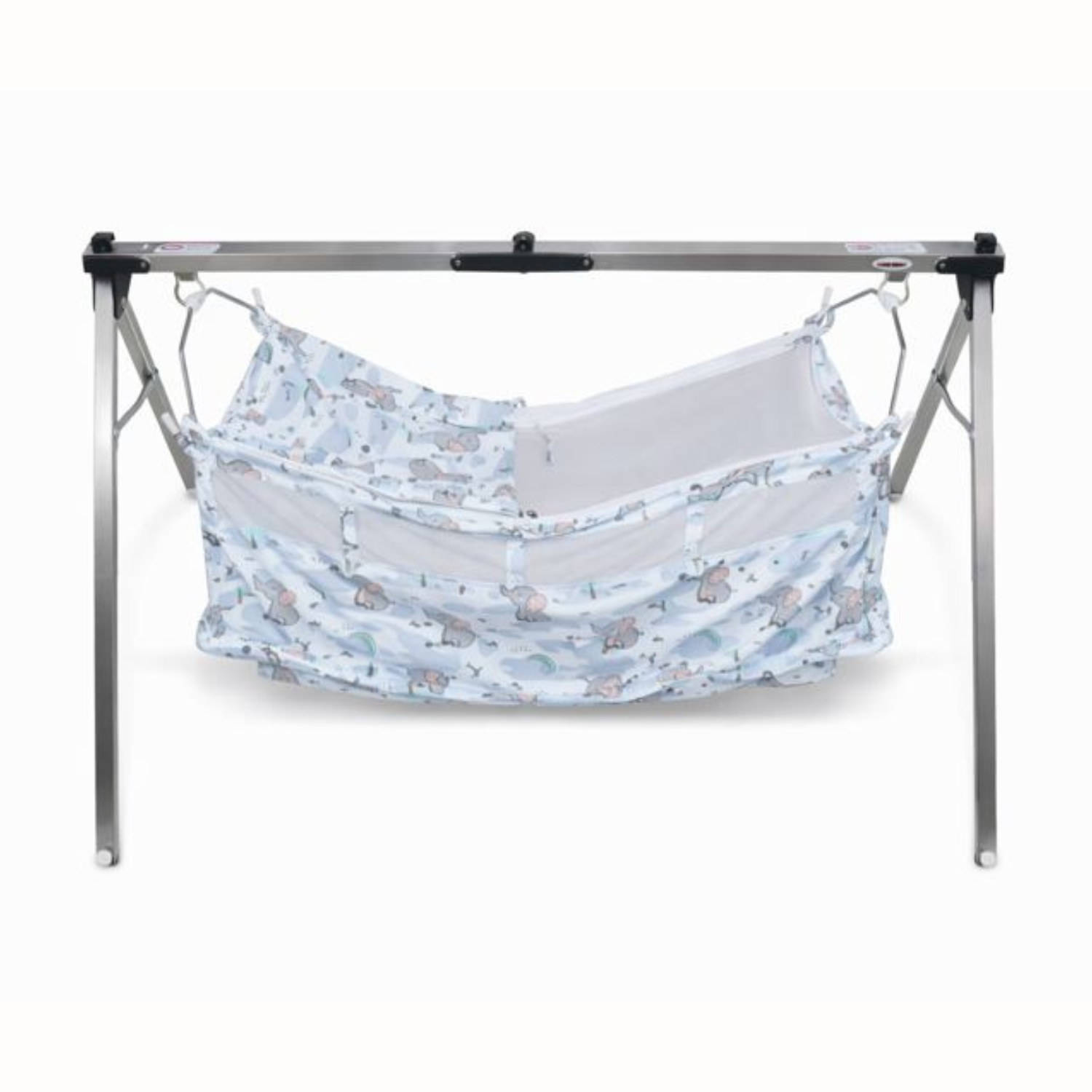 Smile Baby New Born Baby Khoya Cradle Cloth with Mosquito Net – Elephant Print Pure Cotton Baby Zoli Palana Hammock