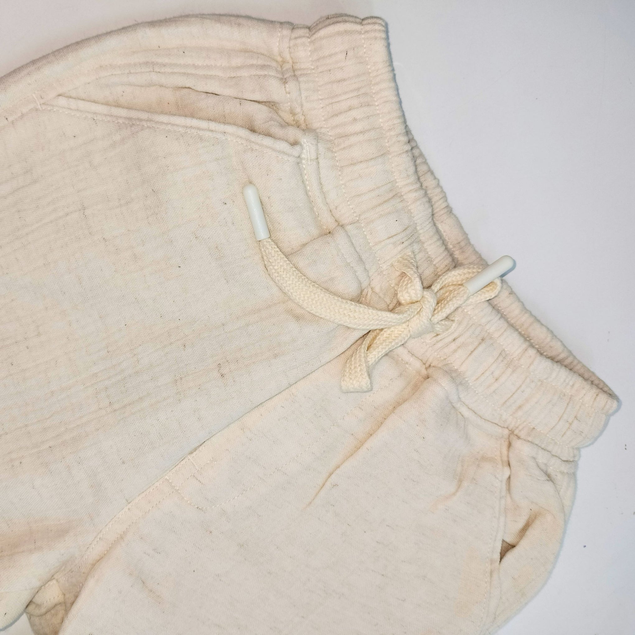 "BLAZO Boys’ Off-White/Natural Cotton Pants – Soft & Stylish Bottomwear for Kids (12 Month – 12 Years)