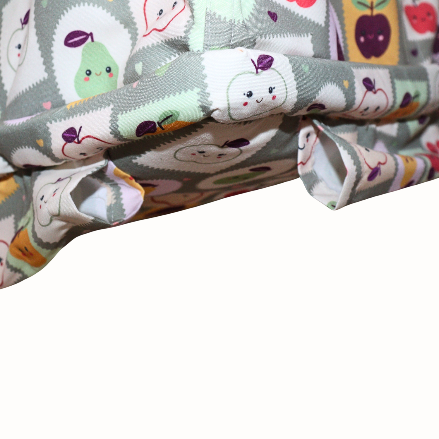 Smile Baby Newborn Khoya Cradle Cloth with Mosquito Net – Fruit Print Pure Cotton Baby Palana (Only Cradle)