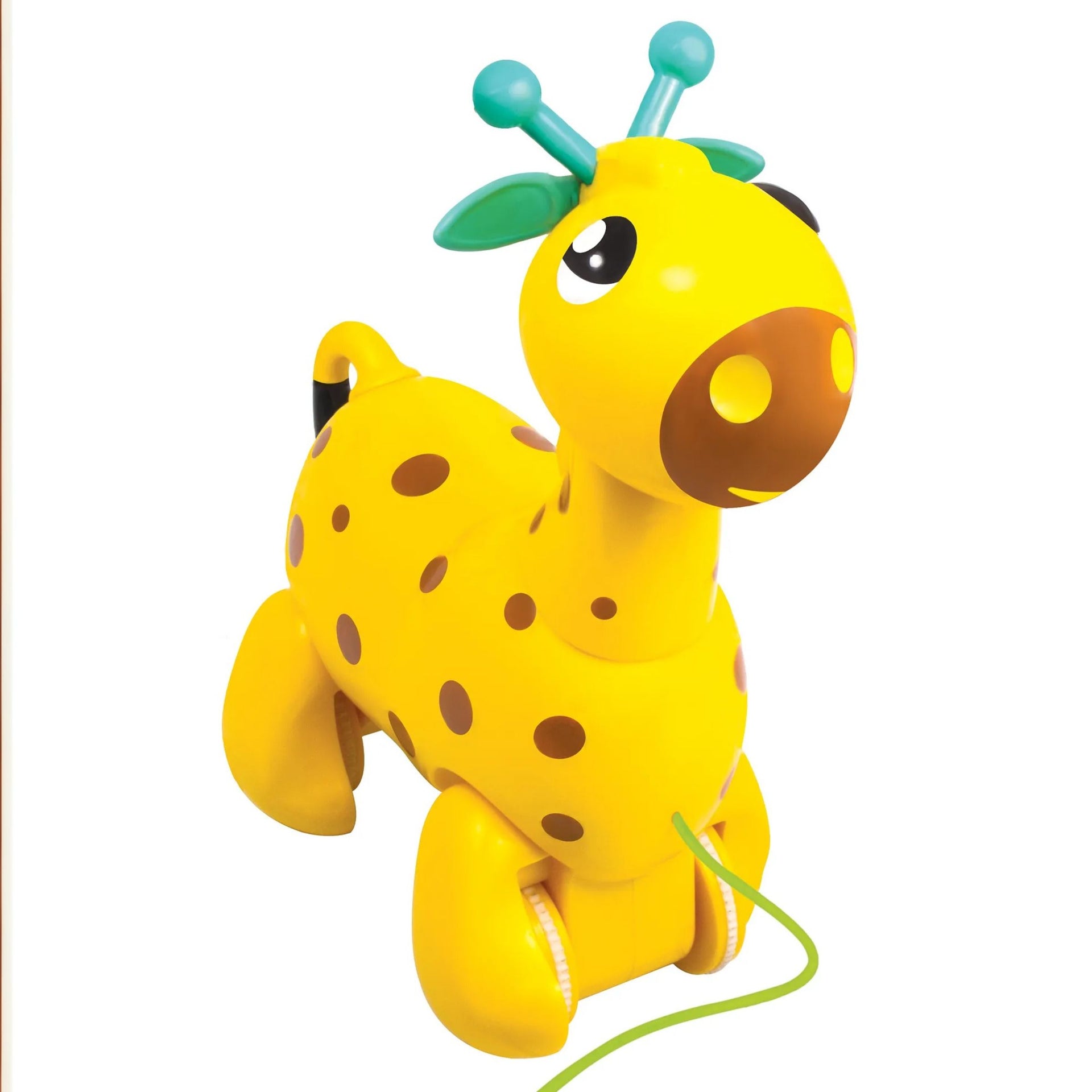 Giggles Funskool Pull Along Nico The Giraffe, Activity & Learning Toys for Babies, Toddlers, For Baby Boys & Girls, Encourage Walking, Improve Balance, Multicolour, Gift Set for Kids, Ages 18+ Months