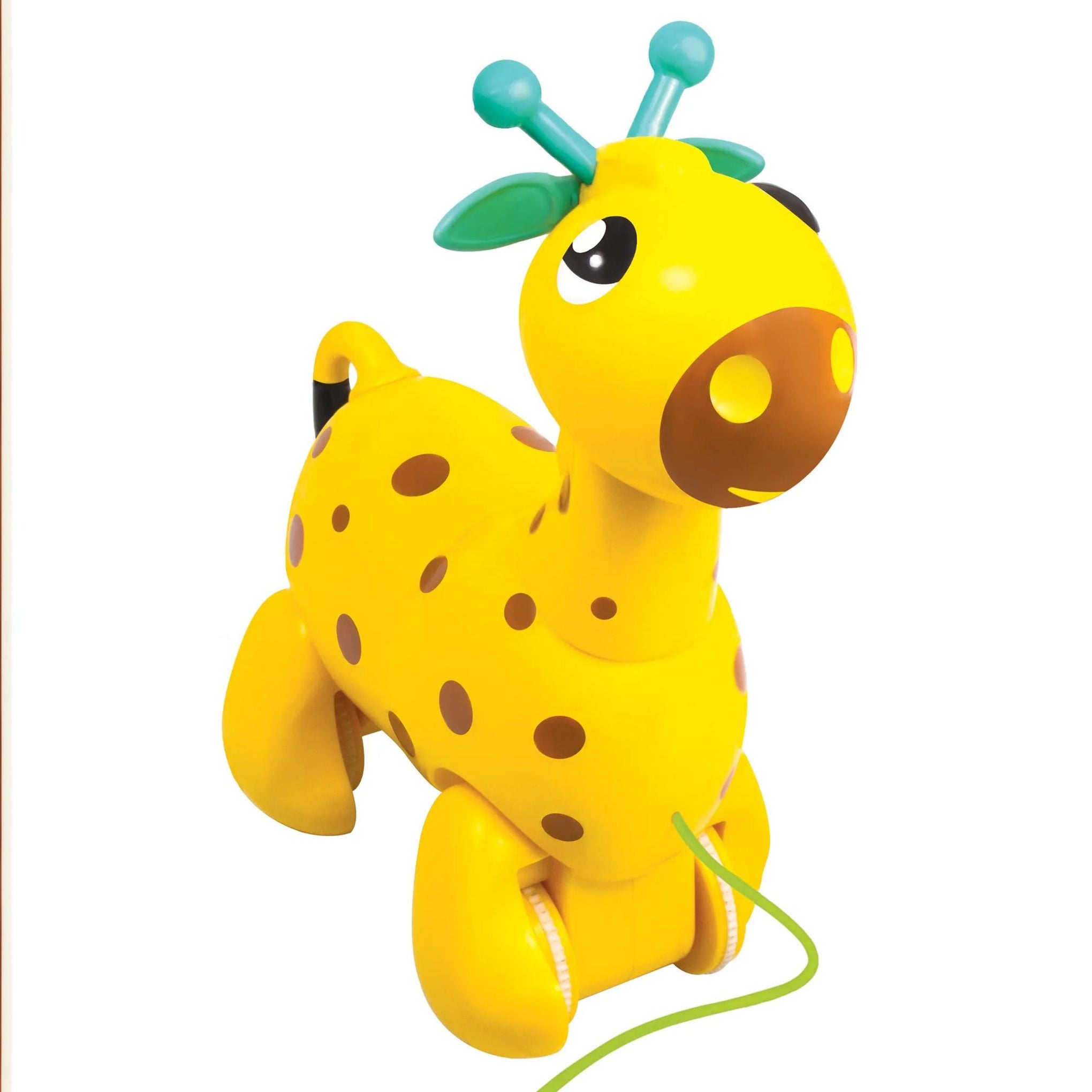 Giggles Funskool Pull Along Nico The Giraffe, Activity & Learning Toys for Babies, Toddlers, For Baby Boys & Girls, Encourage Walking, Improve Balance, Multicolour, Gift Set for Kids, Ages 18+ Months