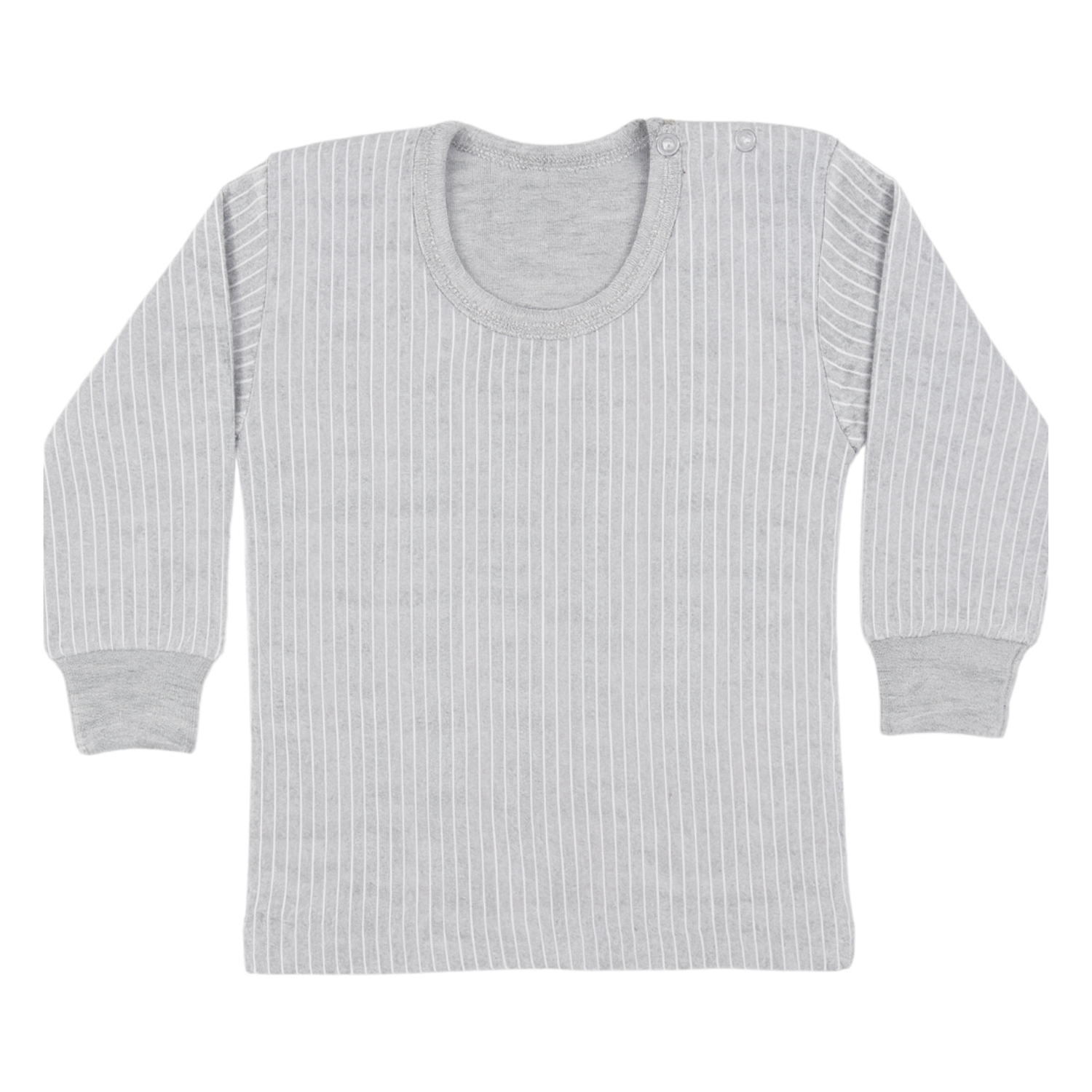 Smile Baby Premium Full Sleeve Thermal Top & Legging Winter Set for Boys & Girls – Ultra-Soft Warm Wear (Grey, 0–6 Years)