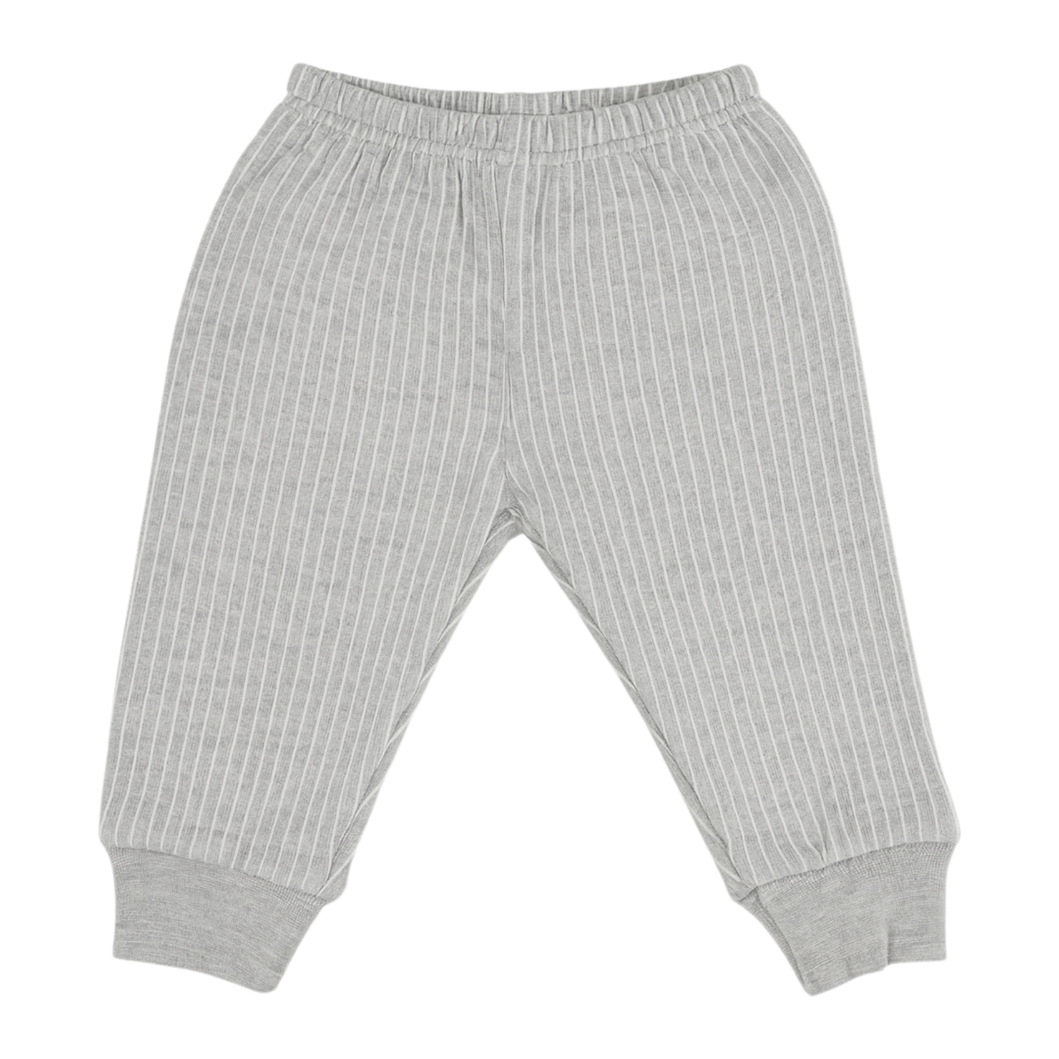 Smile Baby Kids Thermal Sleeveless Top & Legging Winter Set – Soft & Warm Innerwear for Boys & Girls (Grey, 0–6 Years)