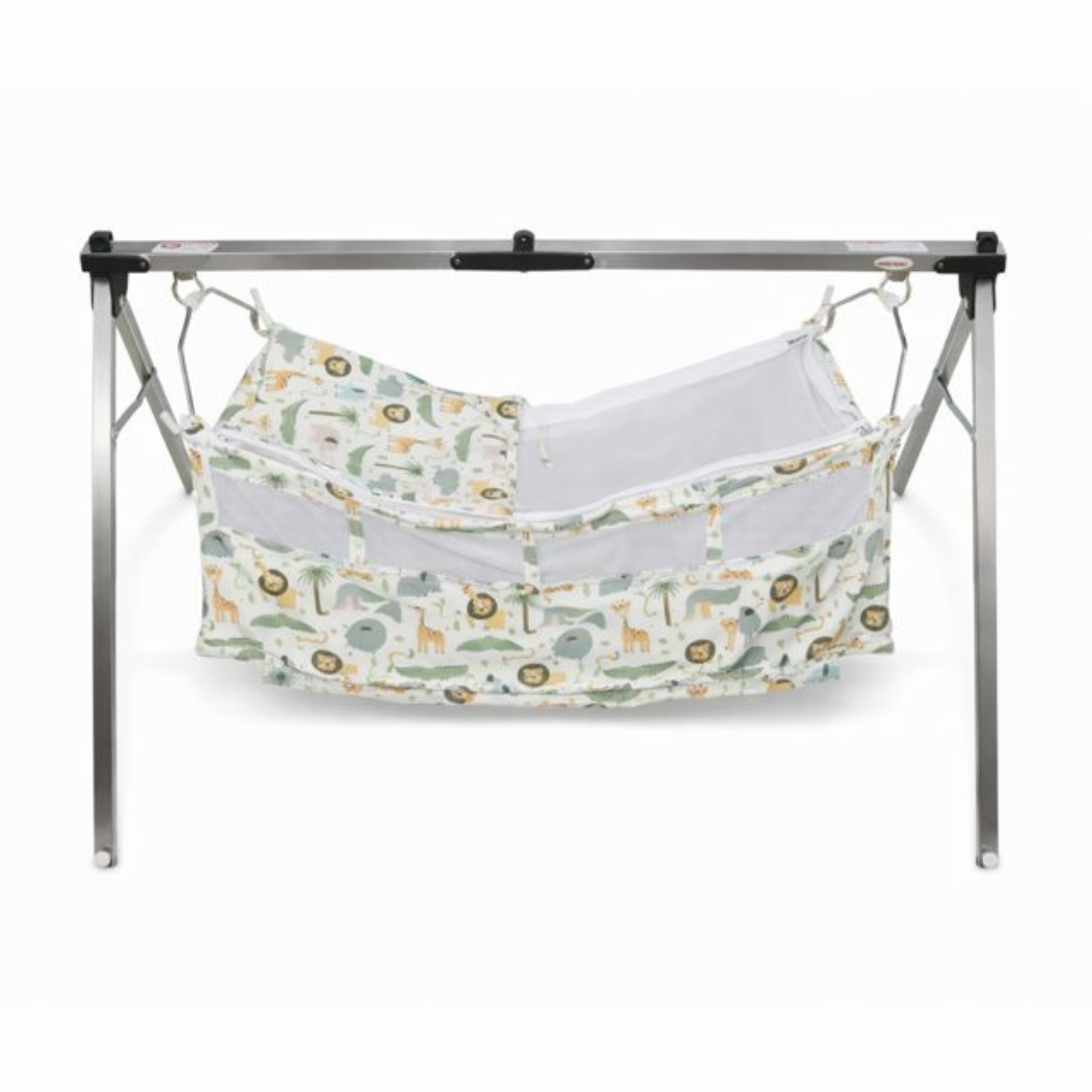 Smile Baby New Born Baby Khoya Cradle Cloth with Mosquito Net – Jungle Print Pure Cotton Baby Zoli Palana Hammock