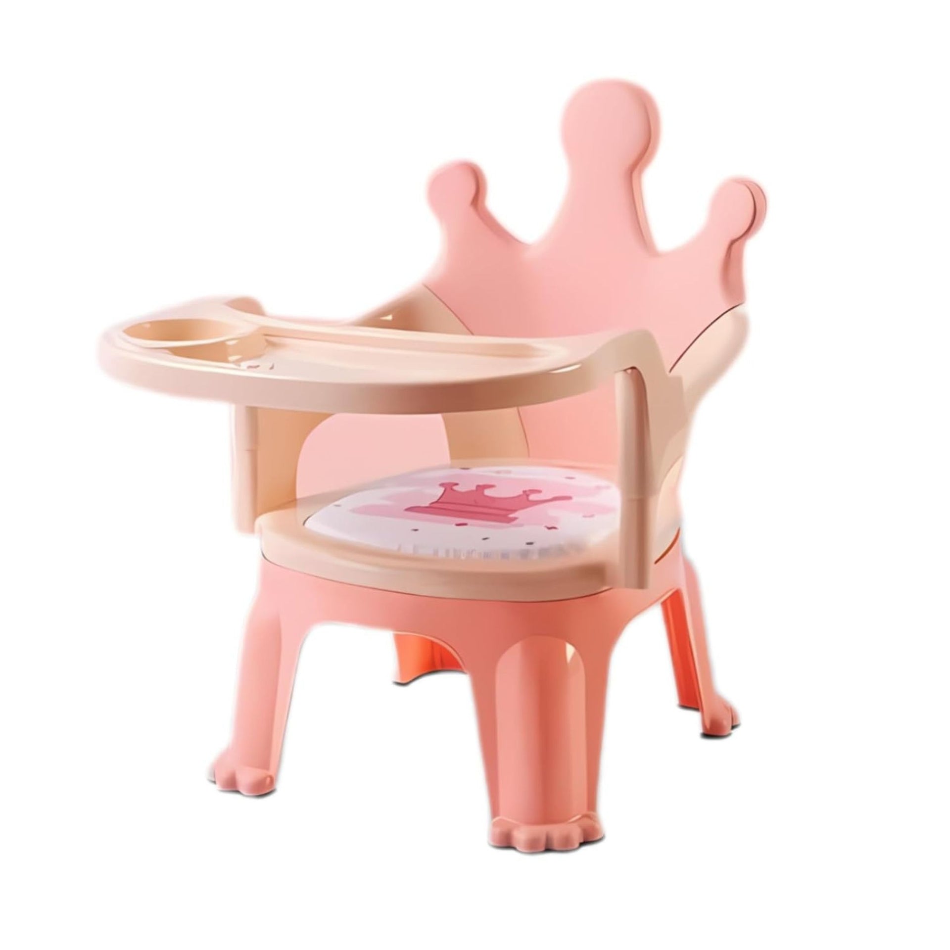 Smile Baby Baby Chair for Kids Study Table Chair with Cushion Seat