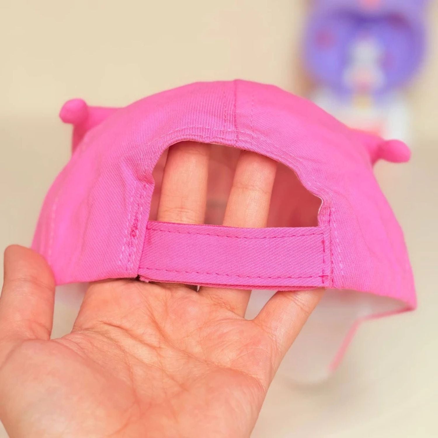 SMILE BABY Cap (Big Size) – Cute Cartoon Embroidered Kids Cap with Sprinkle Brim