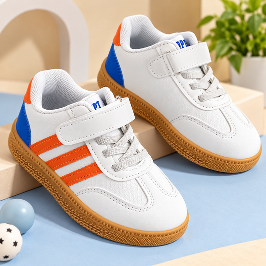 SMILE BABY Boys Sneakers – Orange Casual Sports Shoes 