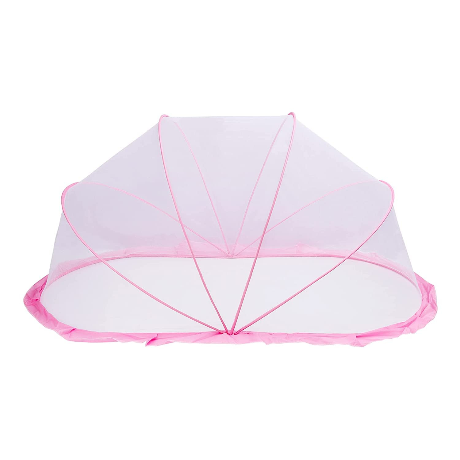 Smile Baby Big Size Foldable Baby Mosquito Net – 135 x 65 x 65 cm | Bottomless Design | Safe Sleep Protection for Babies & Toddlers (0–24 Months)