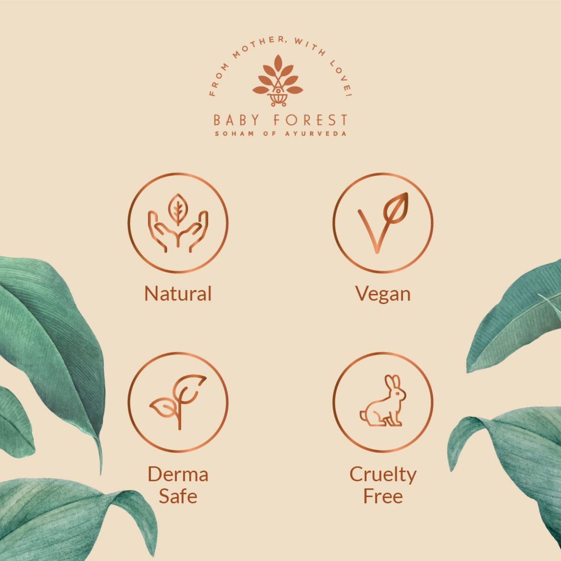 Baby Forest Maasoom Maalish Baby Body Massage Oil – Ayurvedic Baby Massage Oil with 10 Natural Herbs & Essential Oils for Gentle Nourishment (0+ Years)