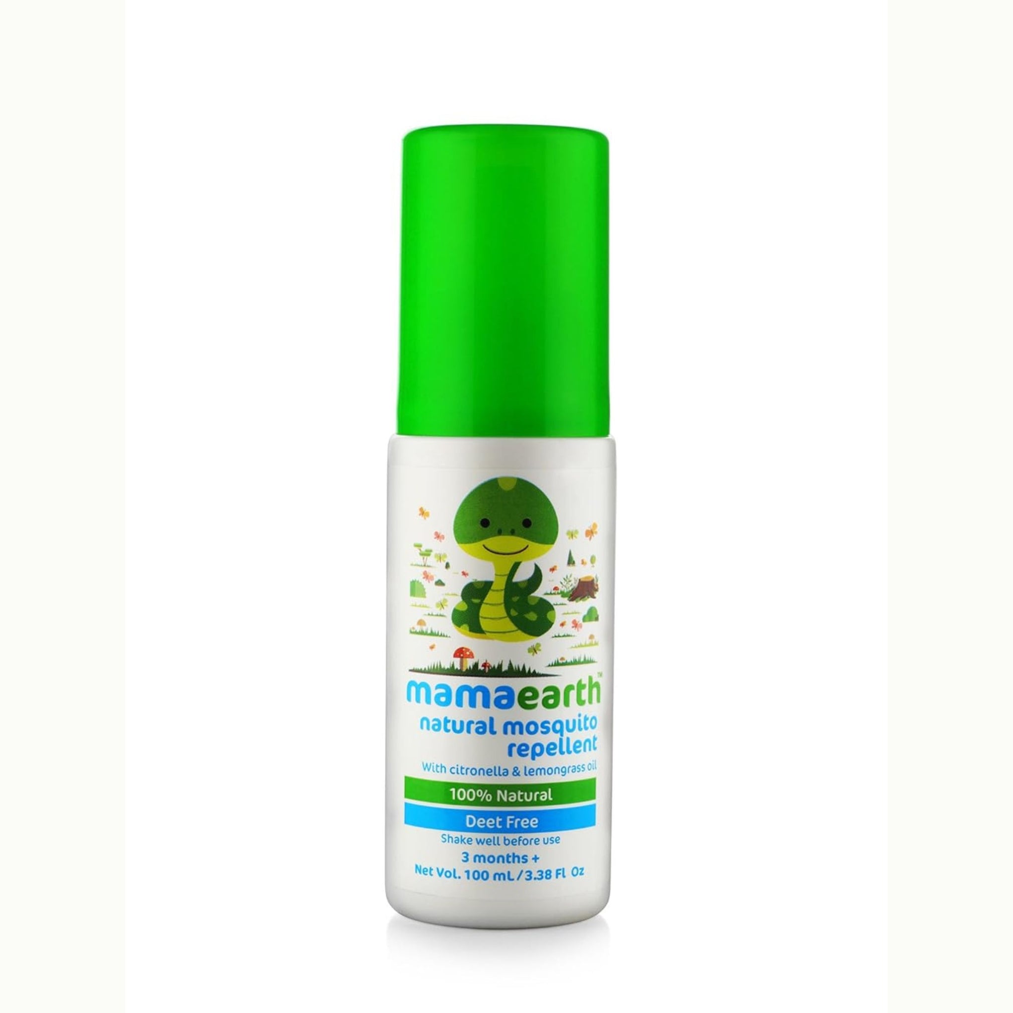 Mamaearth Baby mamaearth Natural Mosquito Repellent Spray With Lemongrass Oil - 100 ml