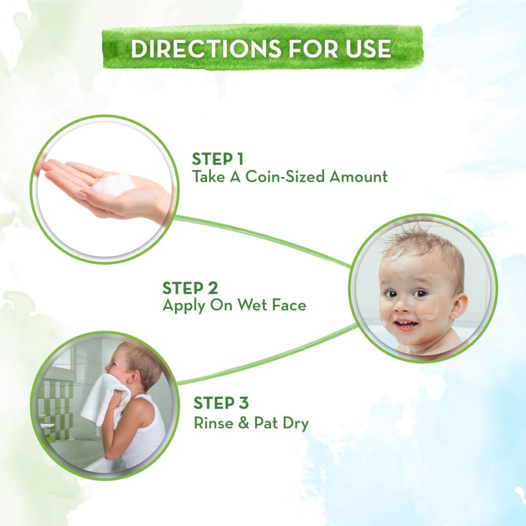 Mamaearth Foaming Face Wash For Kids With Aloe Vera & Coconut For Gentle Cleansing- 150 ml | Deeply Cleanses | Soothes Skin | Tear-Free Formula
