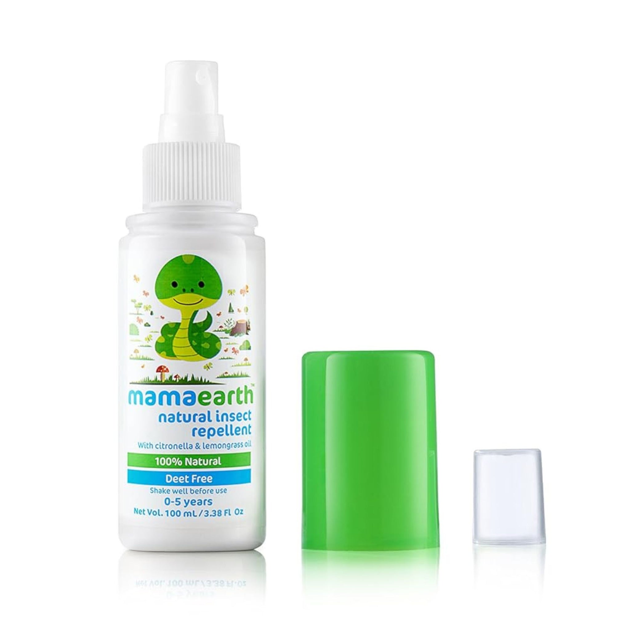 Mamaearth Baby mamaearth Natural Mosquito Repellent Spray With Lemongrass Oil - 100 ml