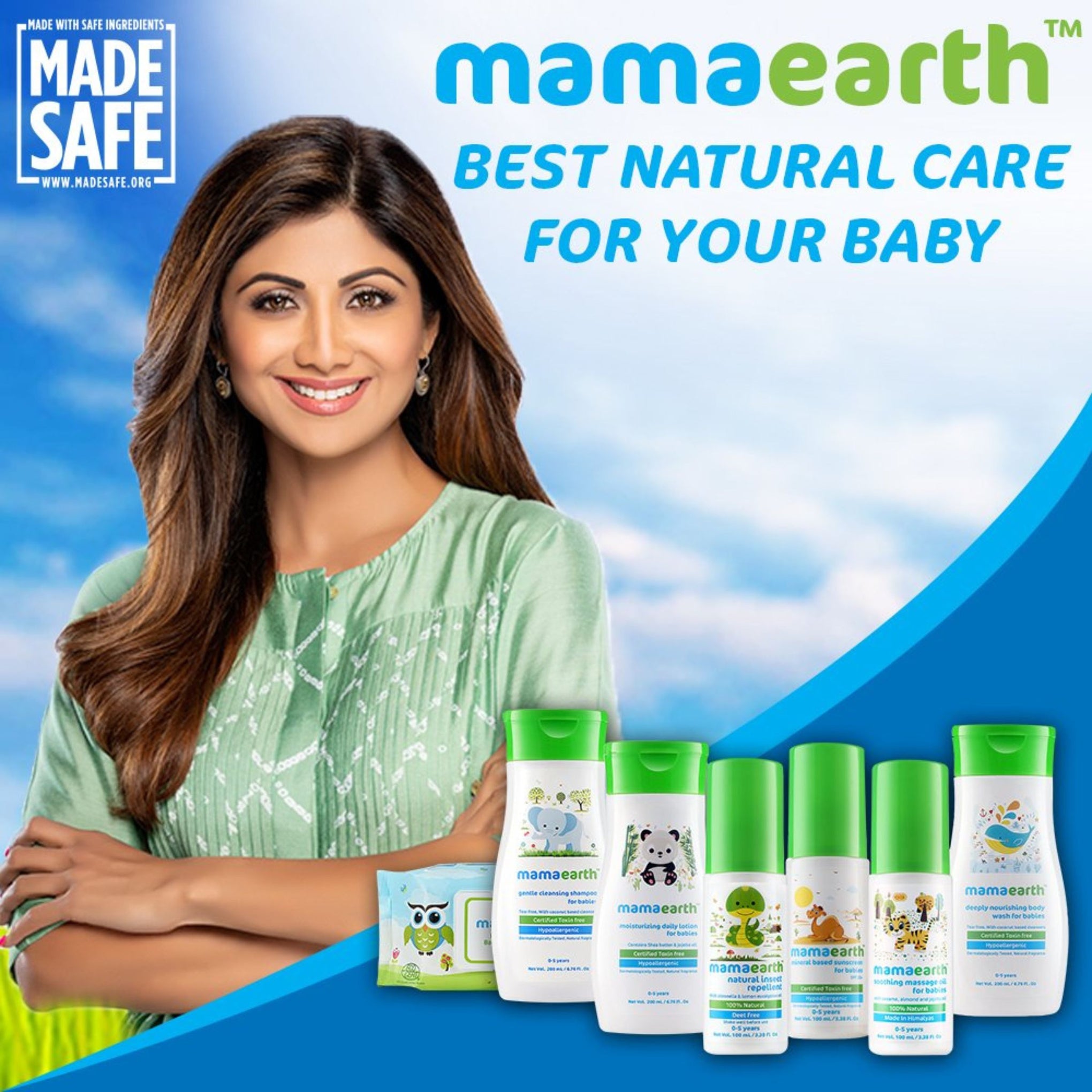 Mamaearth Baby mamaearth Natural Mosquito Repellent Spray With Lemongrass Oil - 100 ml