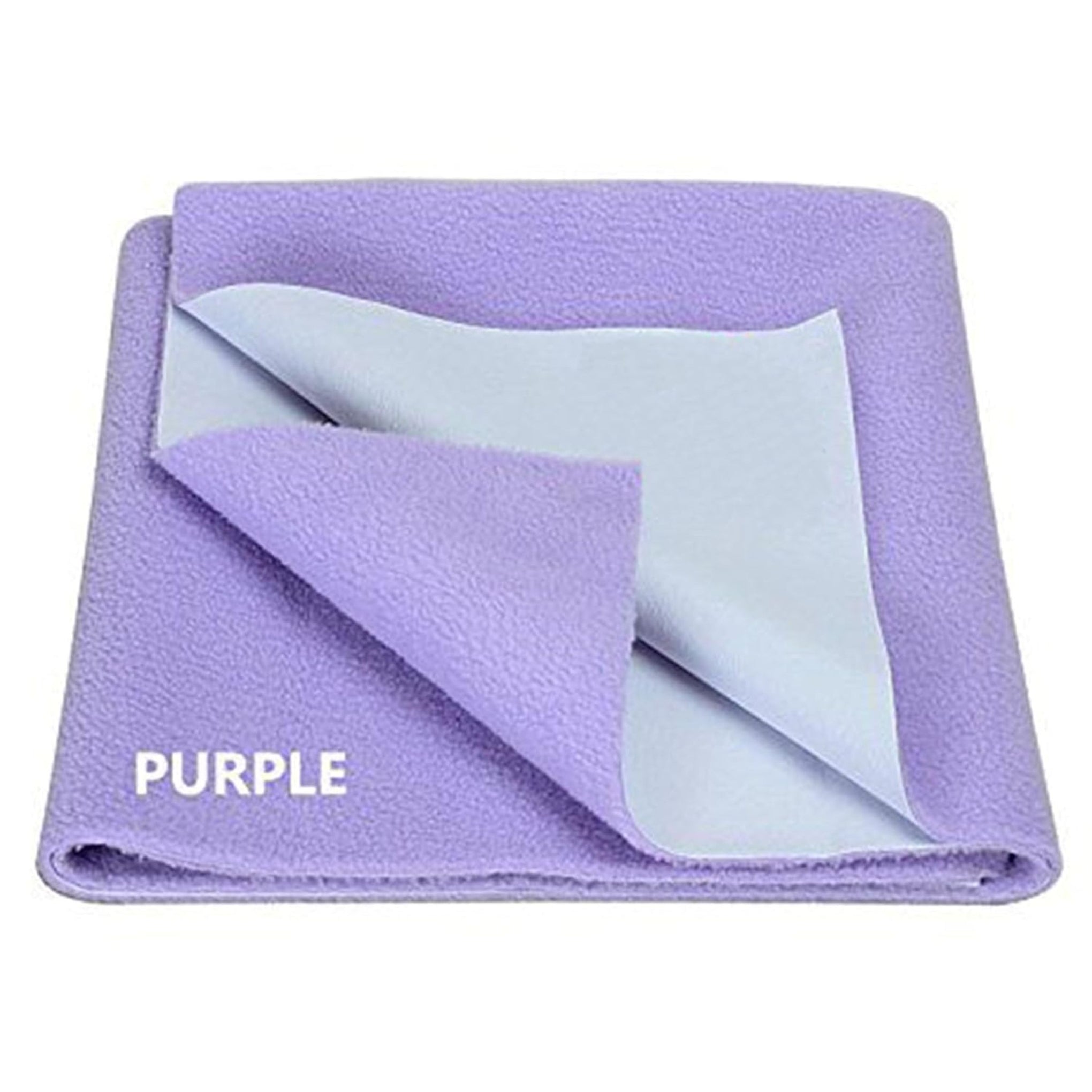 Mee Mee Reusable Water Proof Cotton Bed Protector Sheet/Extra Absorbent Mat/Dry Sheets/Urine Sheet/Dry Mat ( 50cmX70cm , 140cmX100cm) (S , L SIZE, PURPLE)