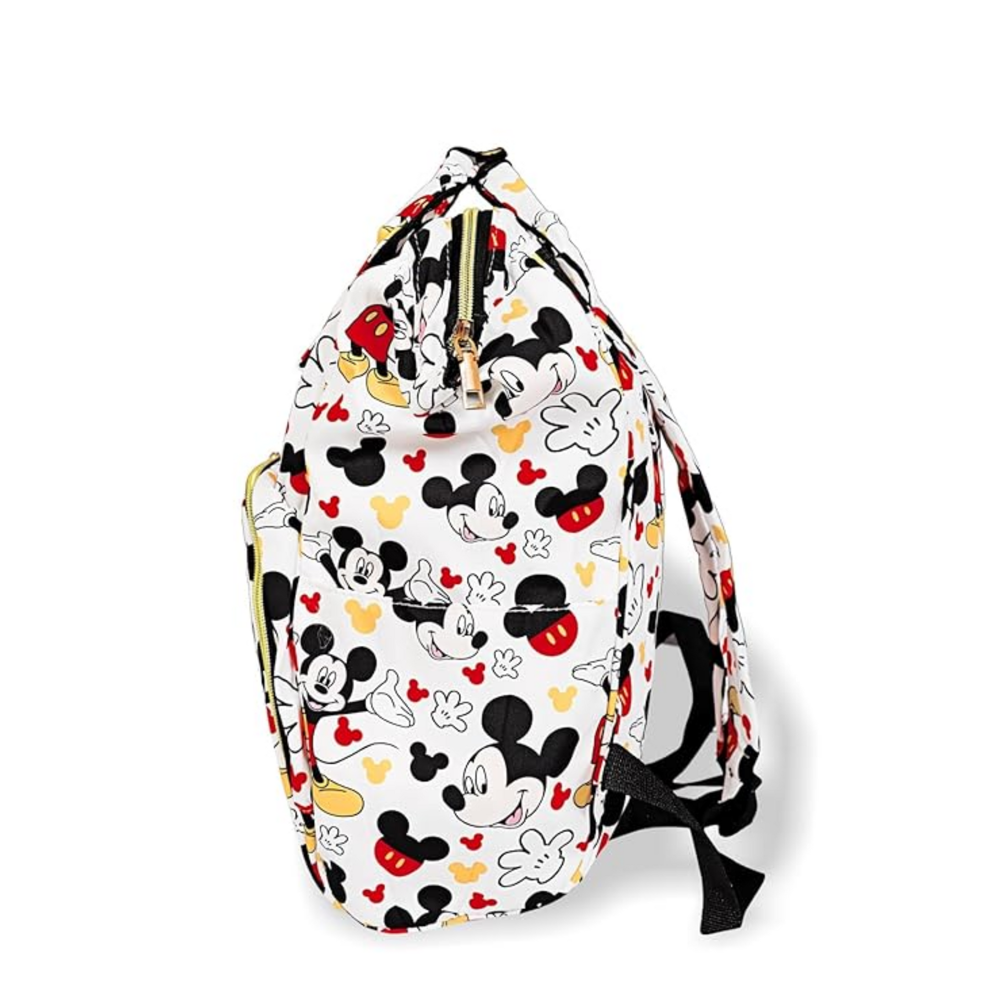 Smile Baby Diaper Bag/ Mummy Bag/ Nursery Bag Stylish Travelling Backpack Spacious, Multifunctional, Stylish & Waterproof baby bag. (Multi mickey mouse)