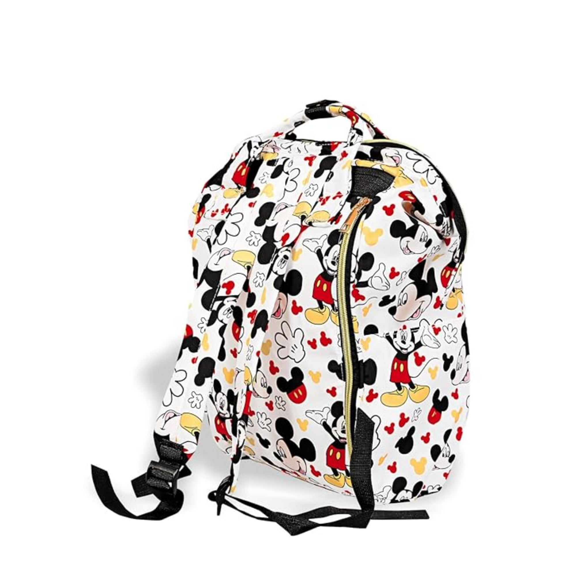 Smile Baby Diaper Bag/ Mummy Bag/ Nursery Bag Stylish Travelling Backpack Spacious, Multifunctional, Stylish & Waterproof baby bag. (Multi mickey mouse)