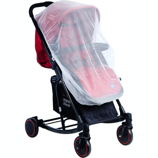 Mee Mee Mesh Multiurpose Breathable Mosquito net for Strollers, Car seat, Cradle | White color