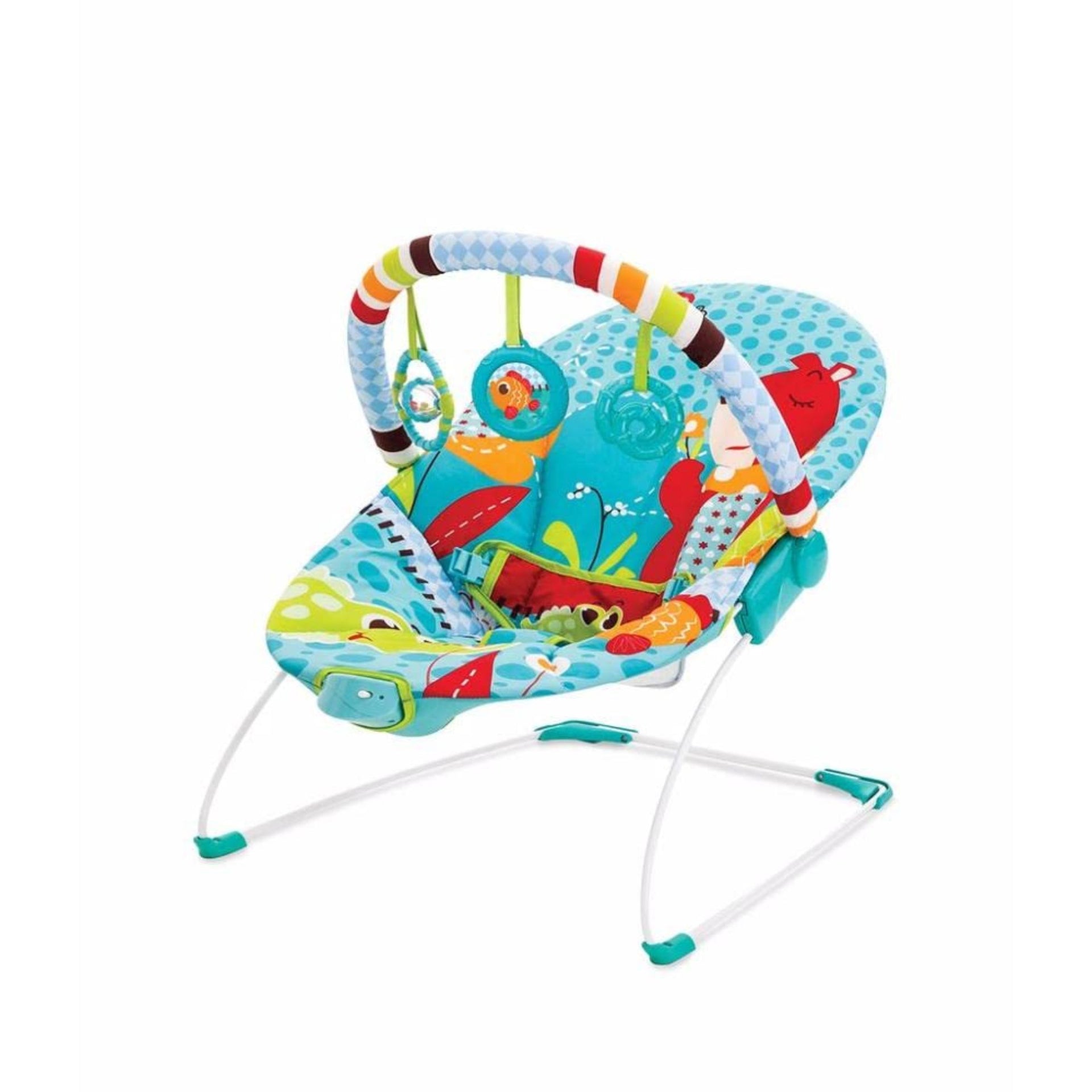 Mastela Toddlers to Newborn Baby Rocker Bouncer Musical Chair, Multicolour