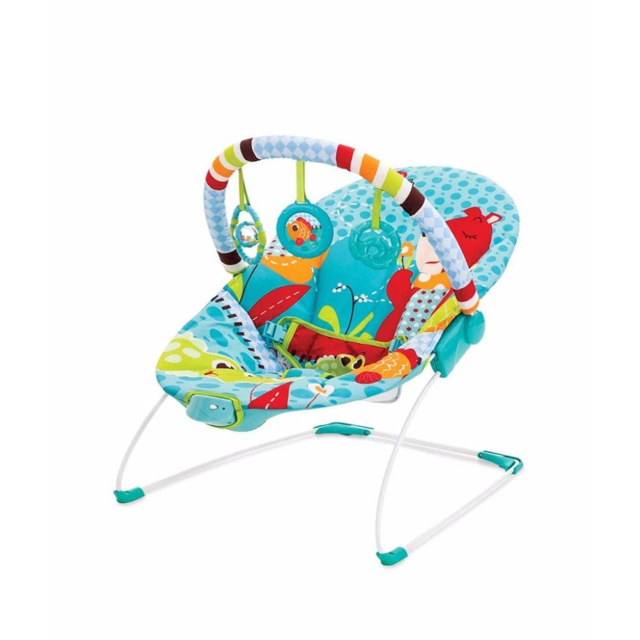 Mastela Toddlers to Newborn Baby Rocker Bouncer Musical Chair, Multicolour