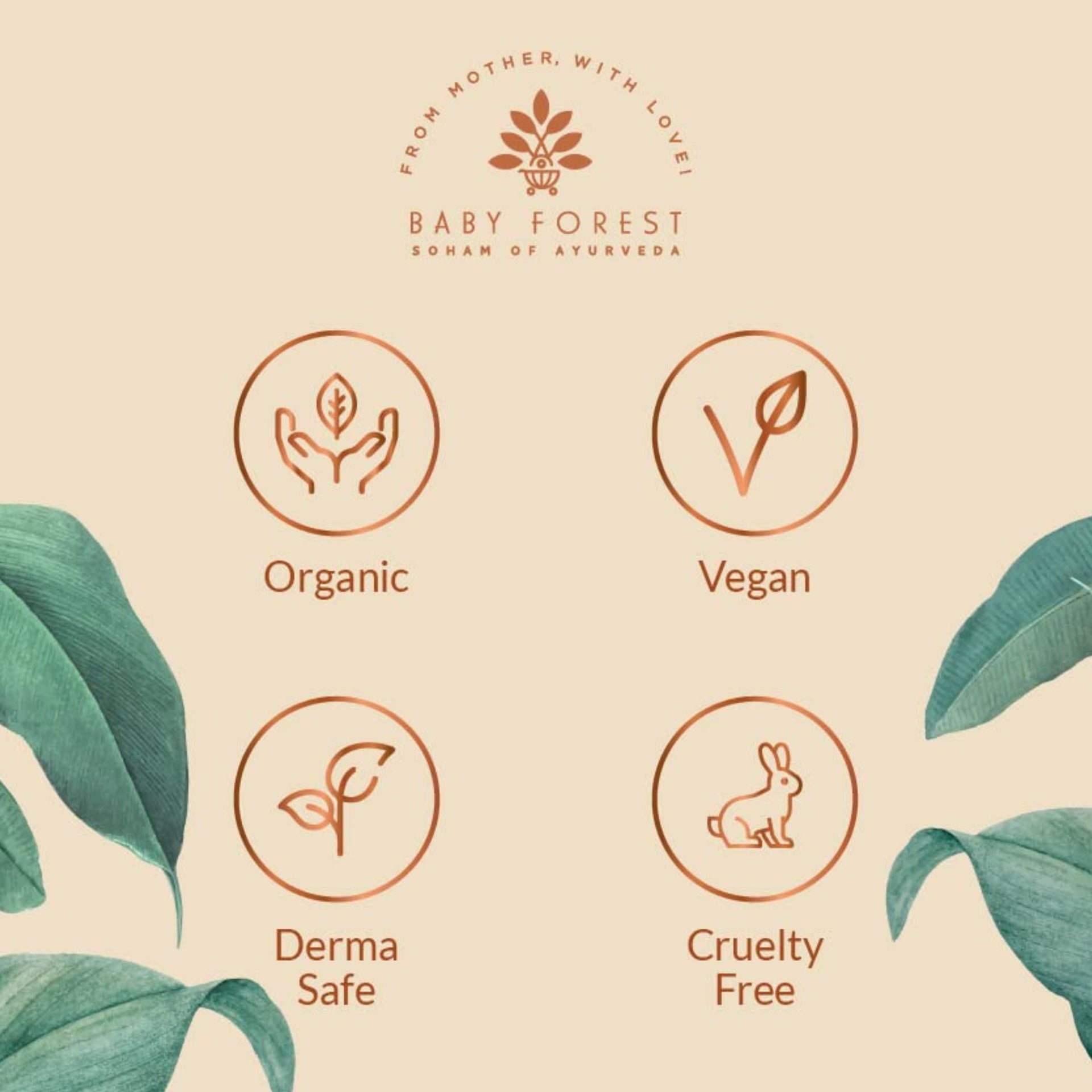 Baby Forest Narial Tailam – Organic Cold Pressed Coconut Oil for Baby Massage & Nourished Skin (200 ml)