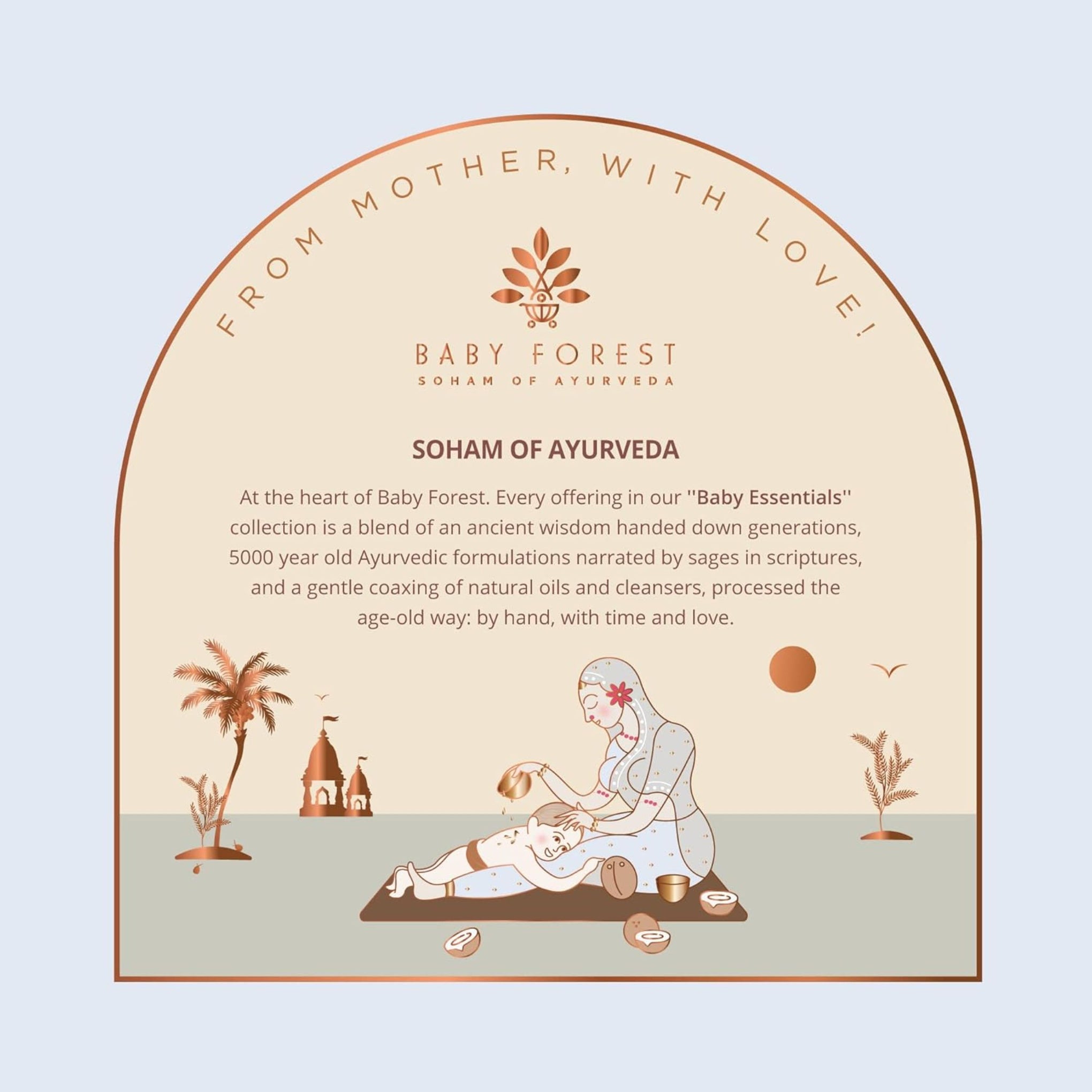 Baby Forest Narial Tailam – Organic Cold Pressed Coconut Oil for Baby Massage & Nourished Skin (200 ml)